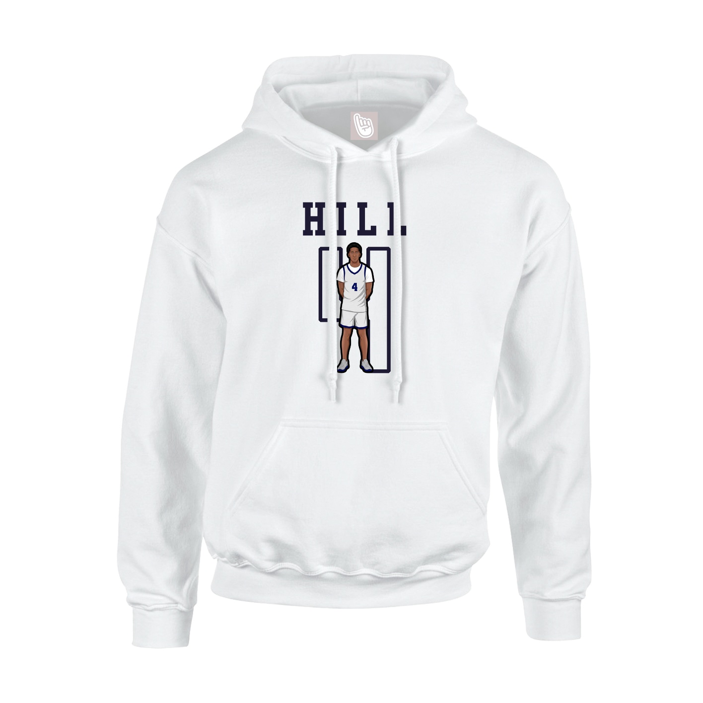 Hoodie — Shirsey in White