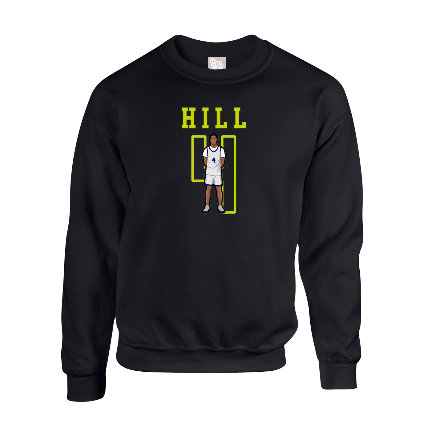 Fleece Crew — Shirsey in Black