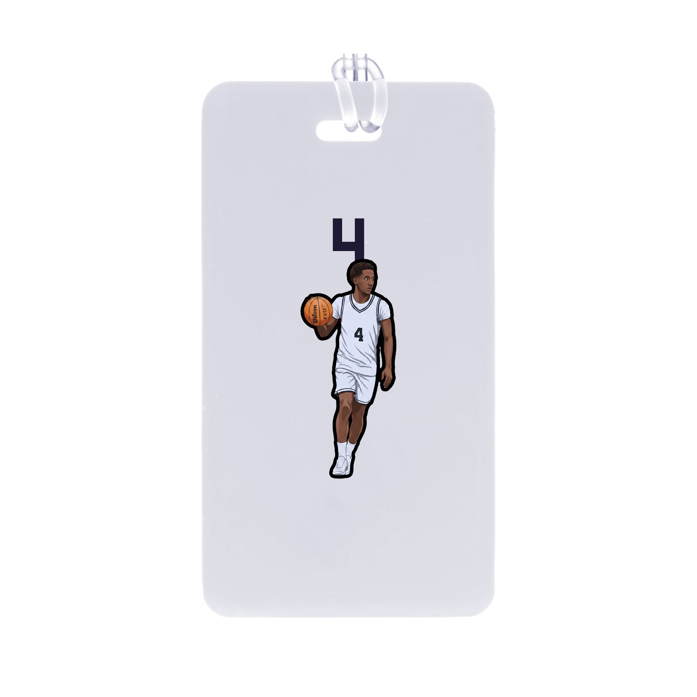 Bag Tag — Number Top in Classic