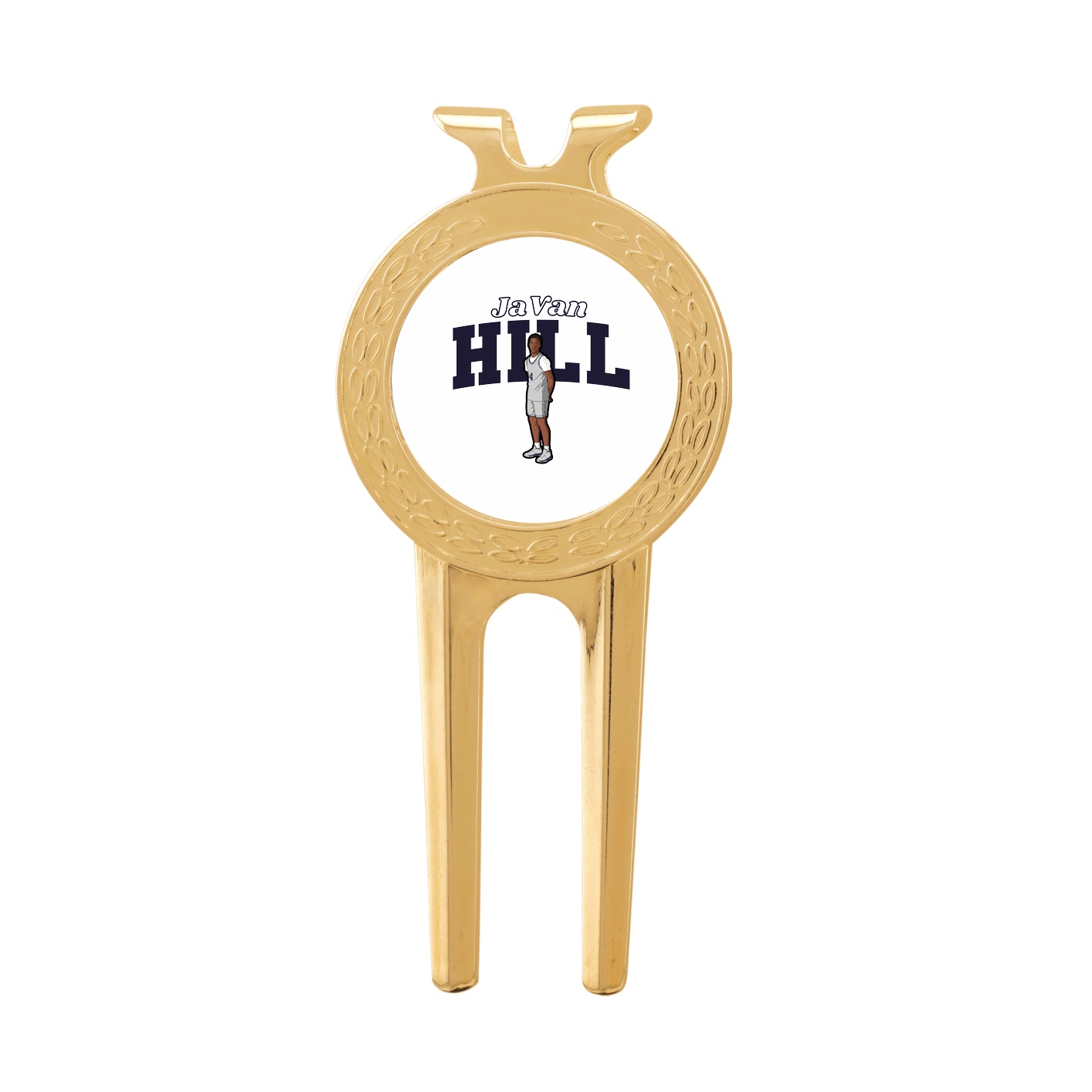 Divot Tool with Ball Marker — Name Arch in Classic