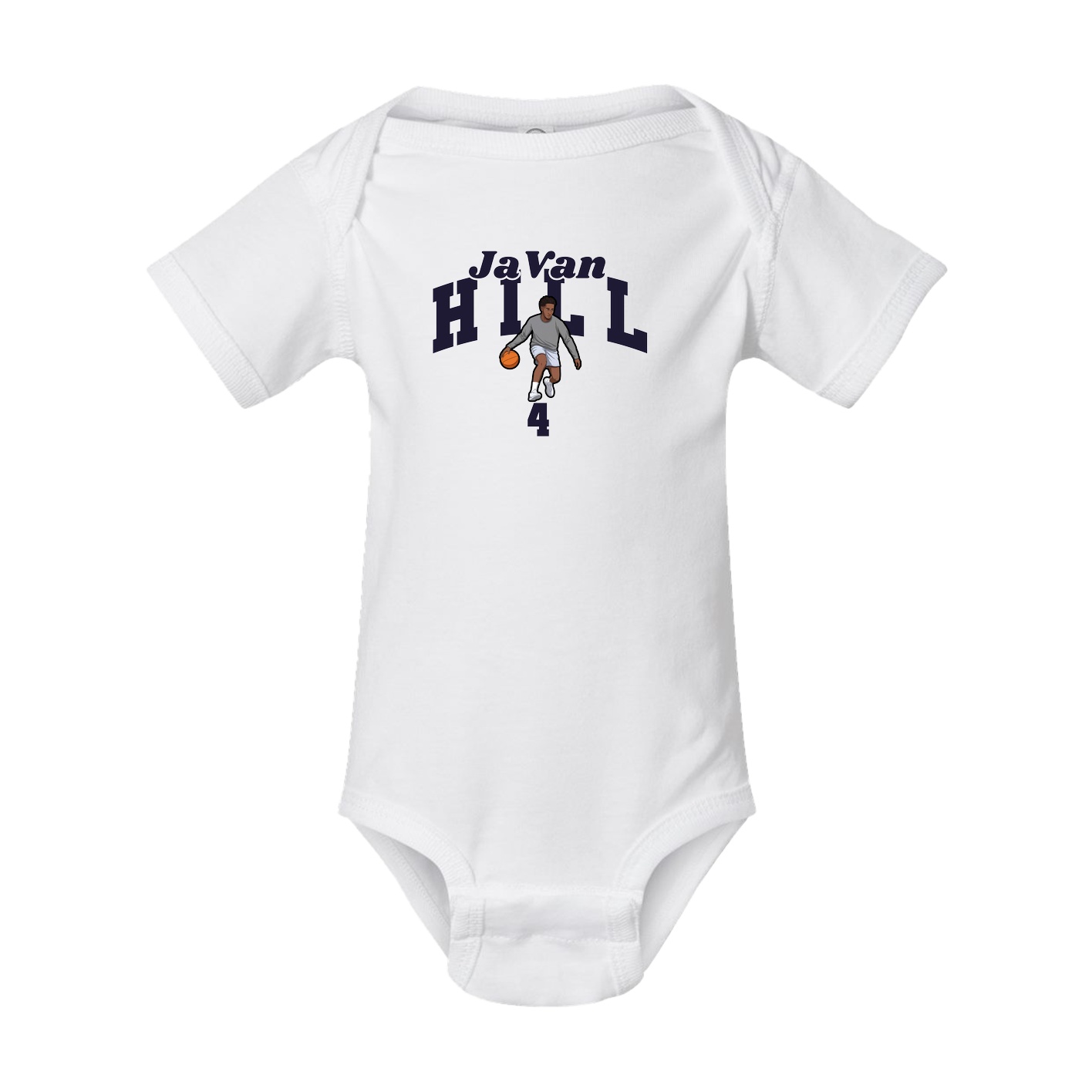 Baby Onesie — Signature Arch in White