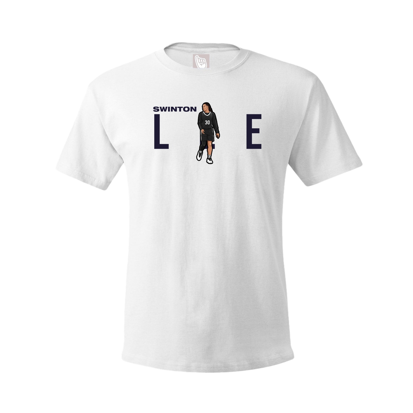Tee — Player Name in White
