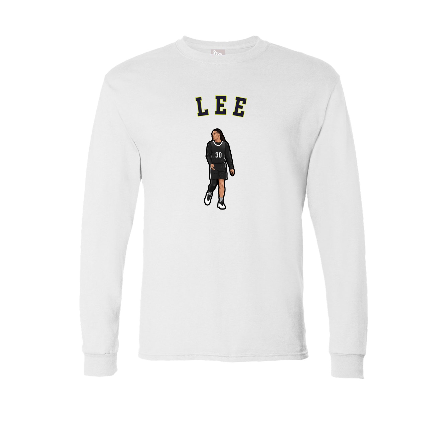 Long Sleeve Tee — Shirsey Arch in White