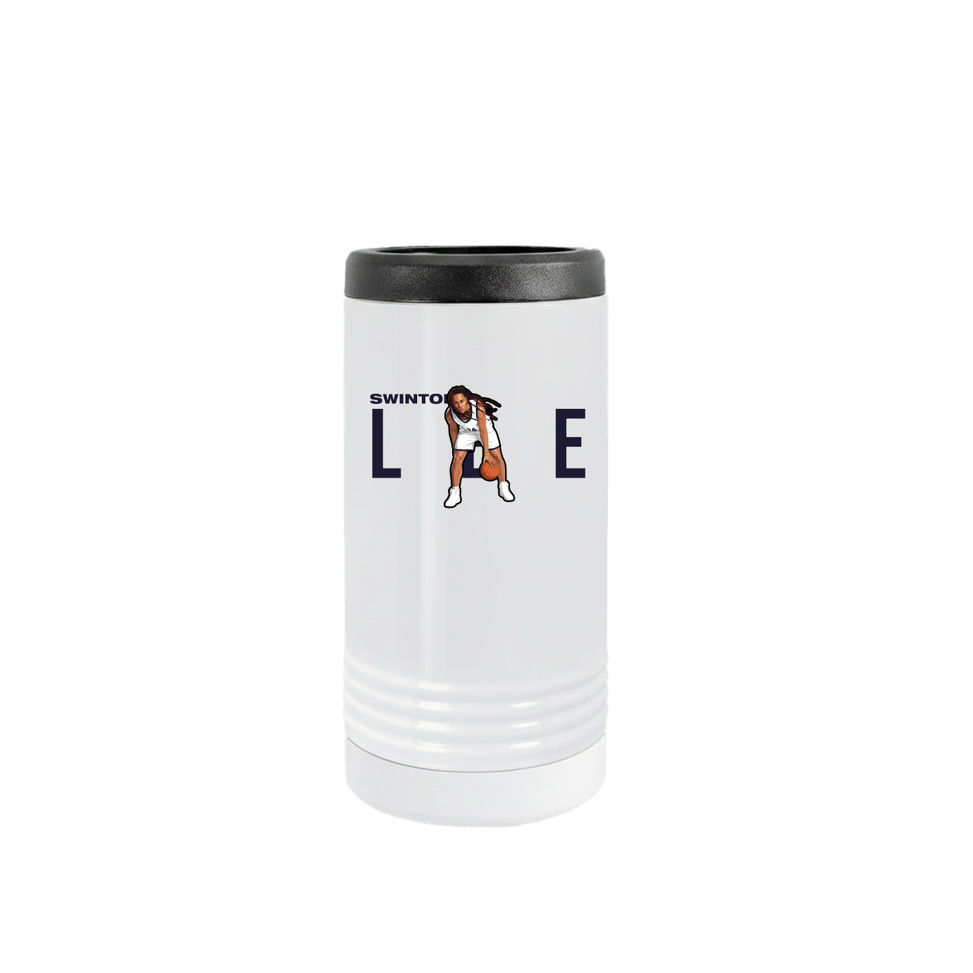 Slim Beverage Holder — Player Name in White
