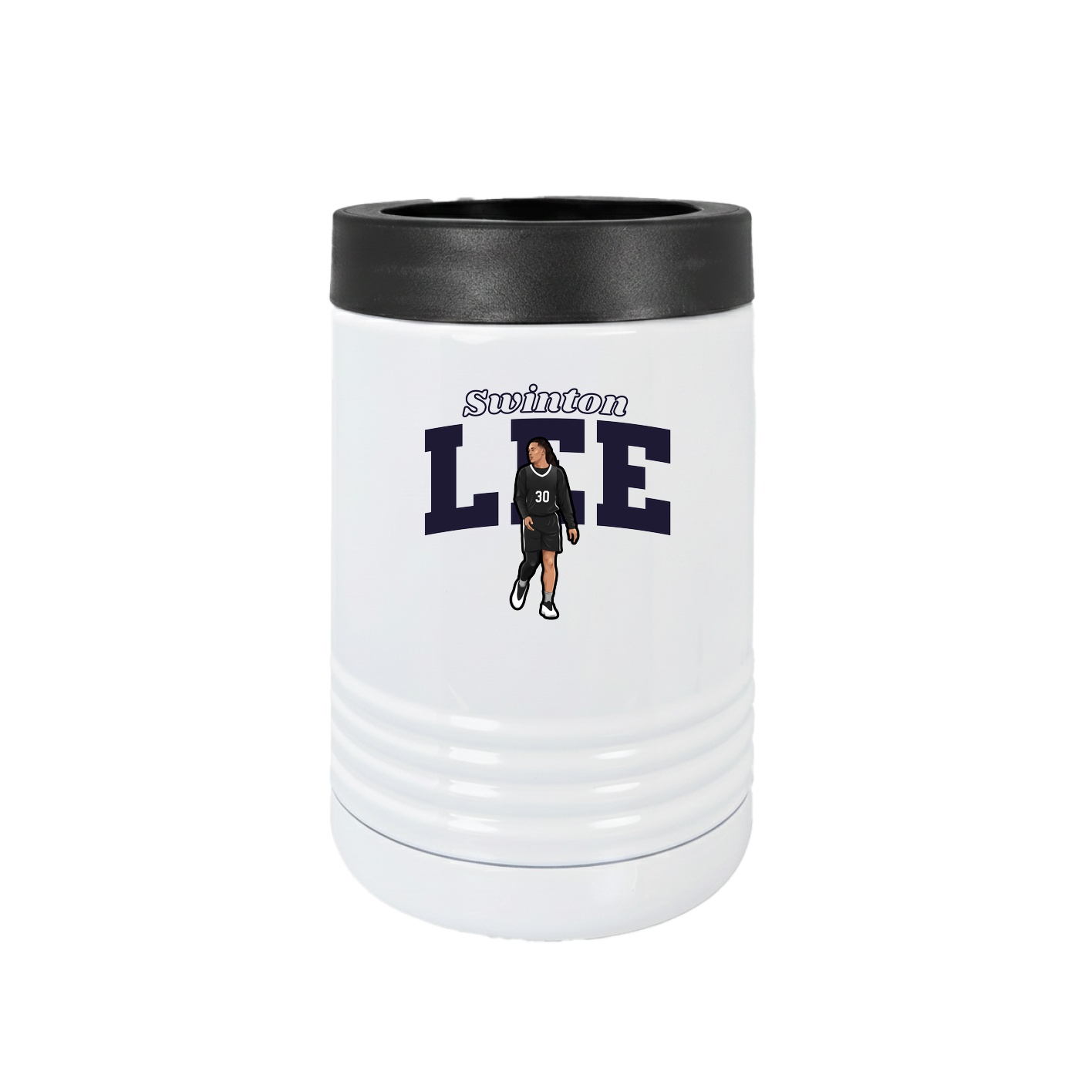 Beverage Holder — Name Arch in White