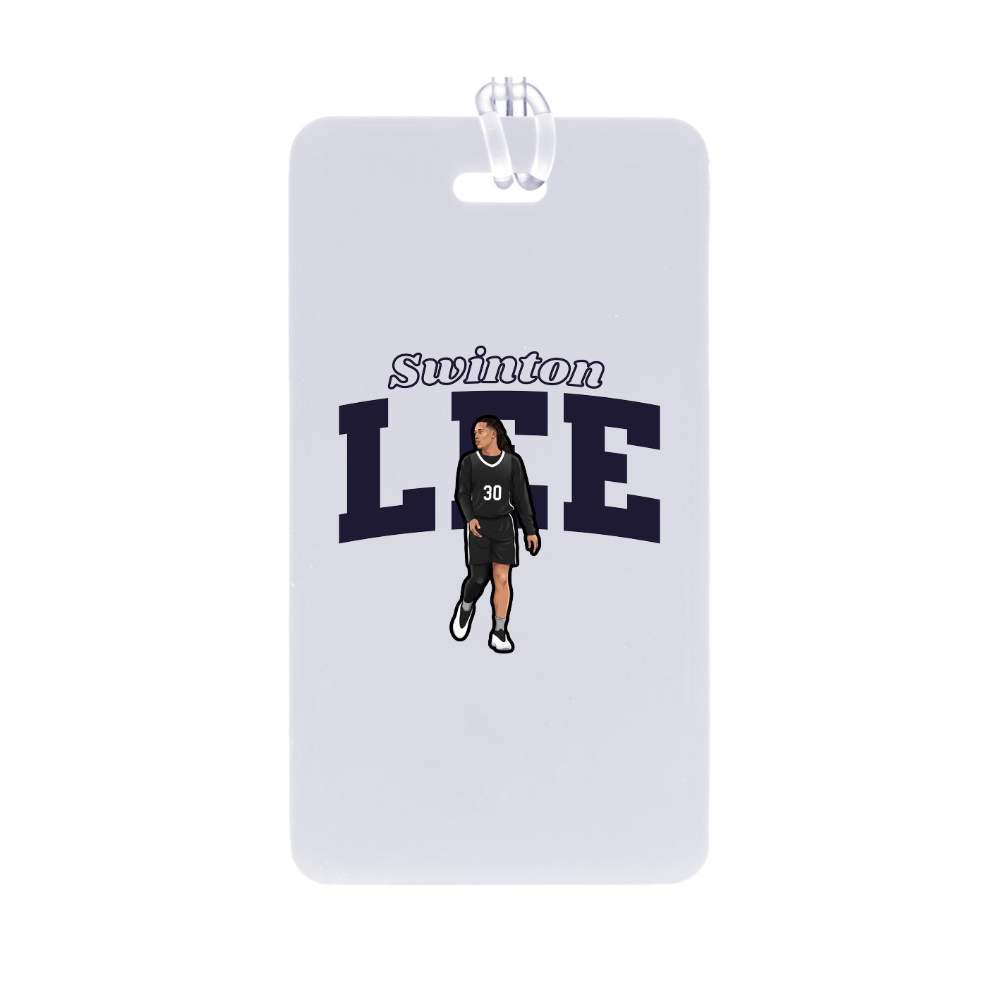 Bag Tag — Name Arch in Classic
