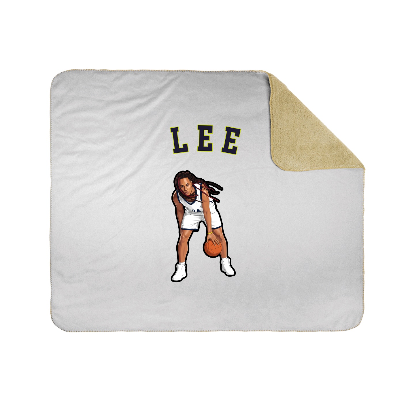 Throw Blanket — Shirsey Arch in White
