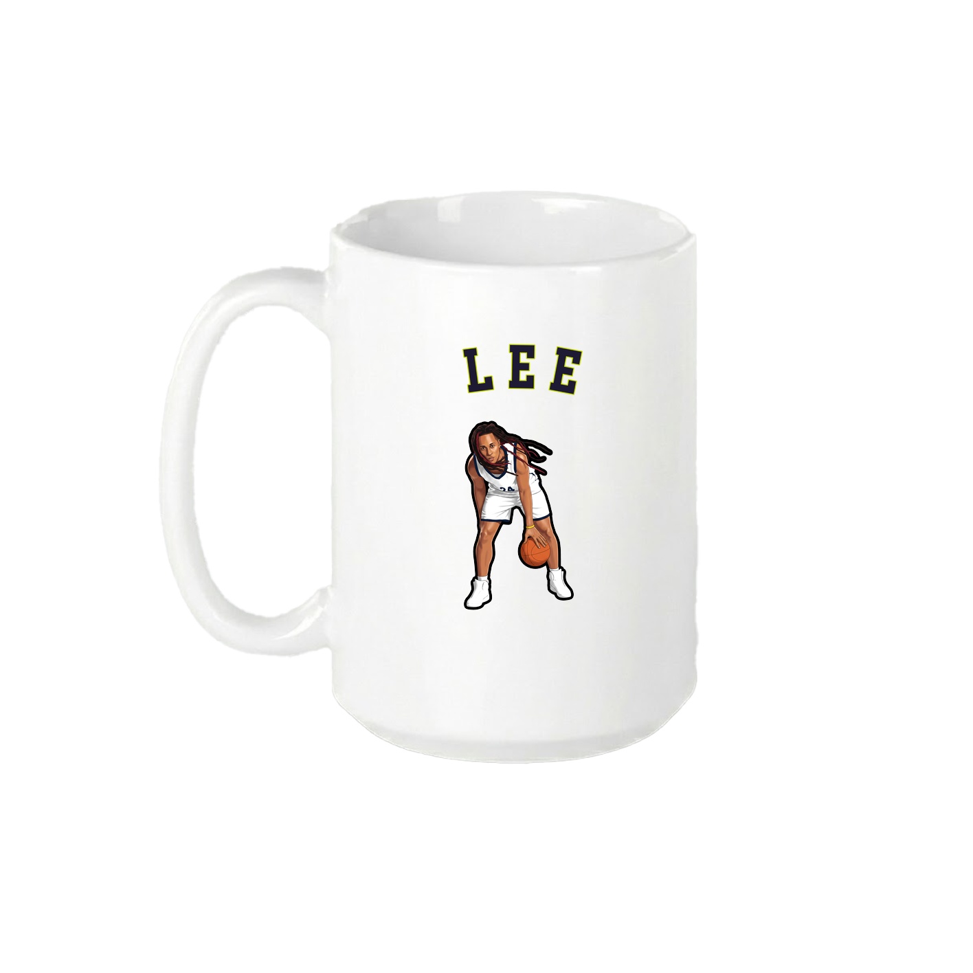 15oz Coffee Mug — Shirsey Arch in White