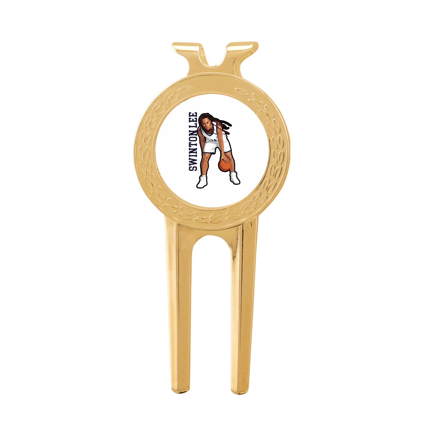 Divot Tool with Ball Marker — Name Vertical in Classic