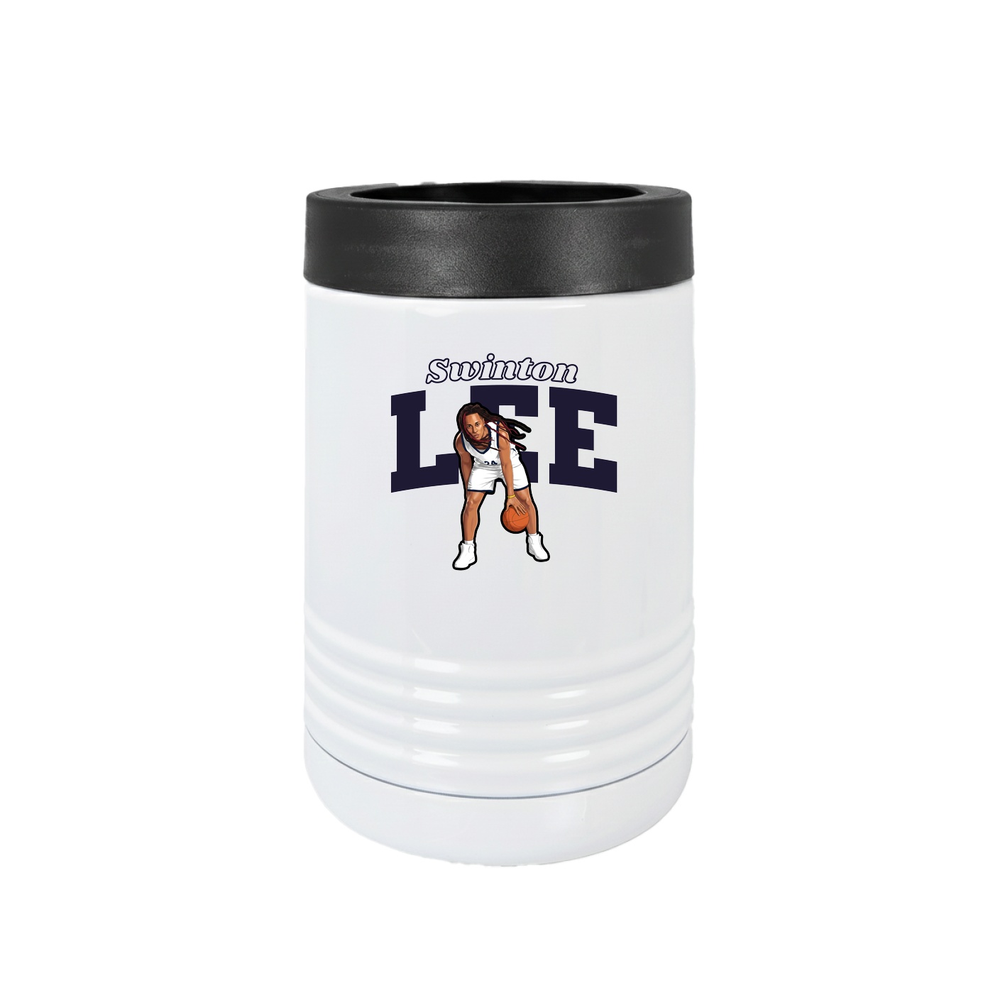 Beverage Holder — Name Arch in White