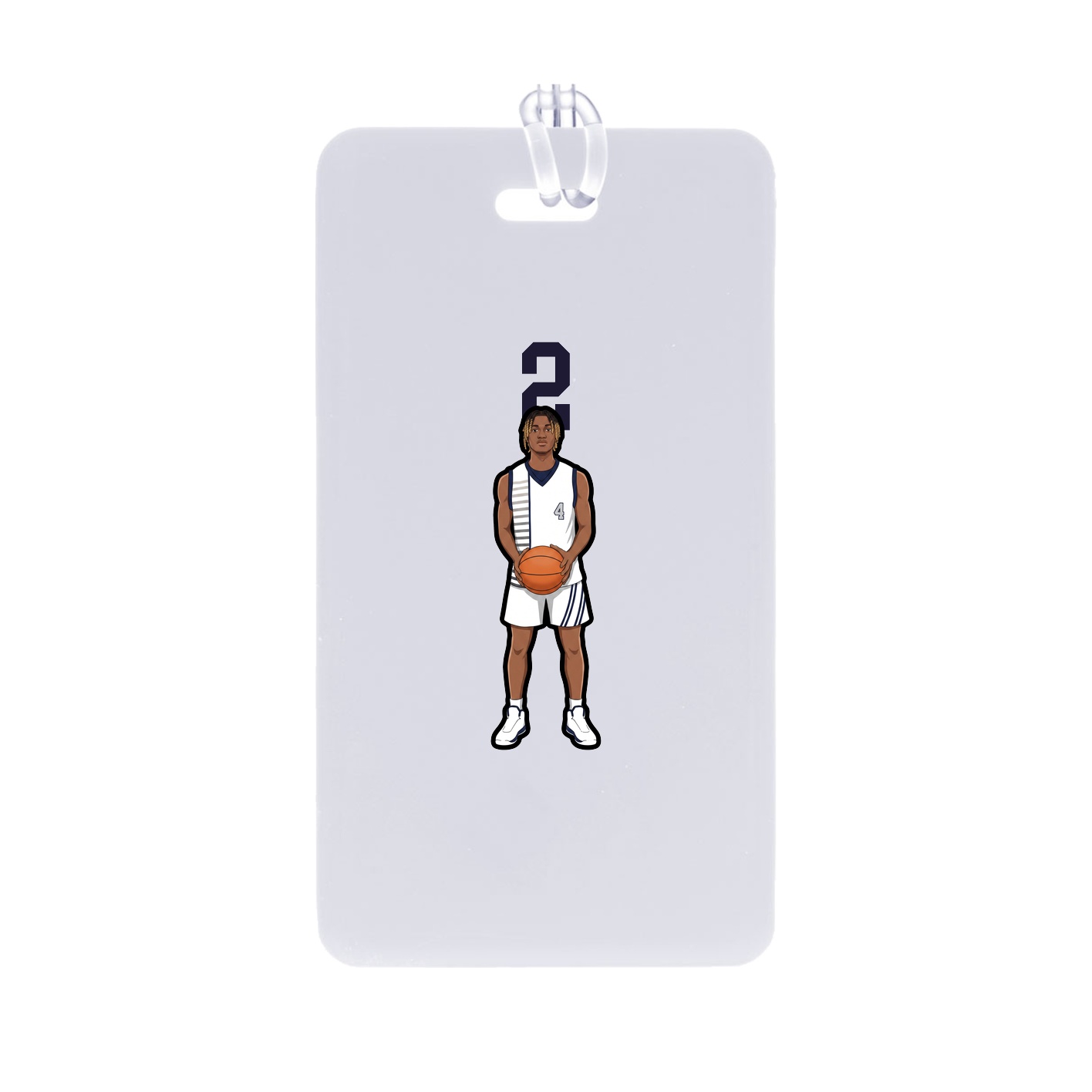 Bag Tag — Number Top in Classic