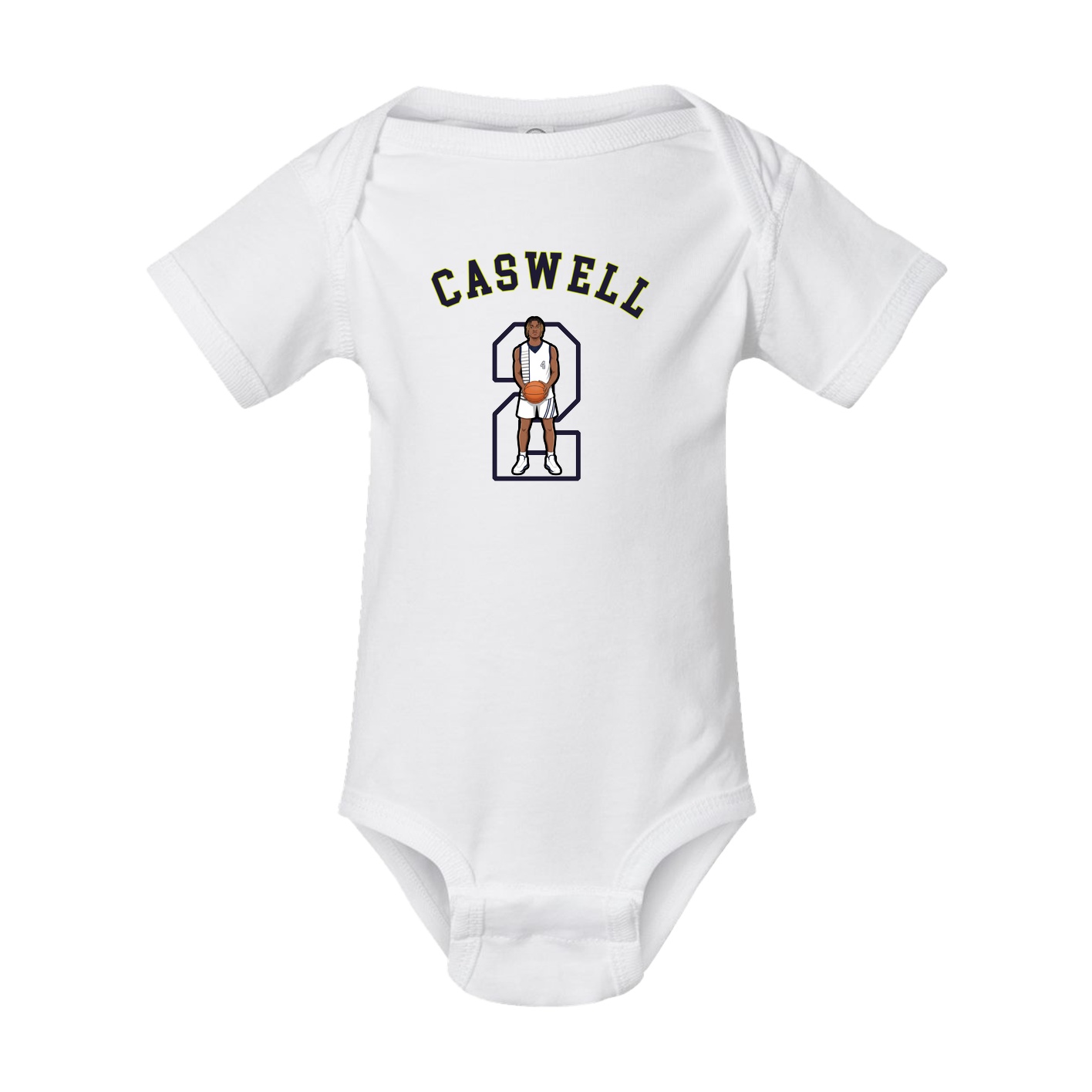 Baby Onesie — Shirsey Arch in White