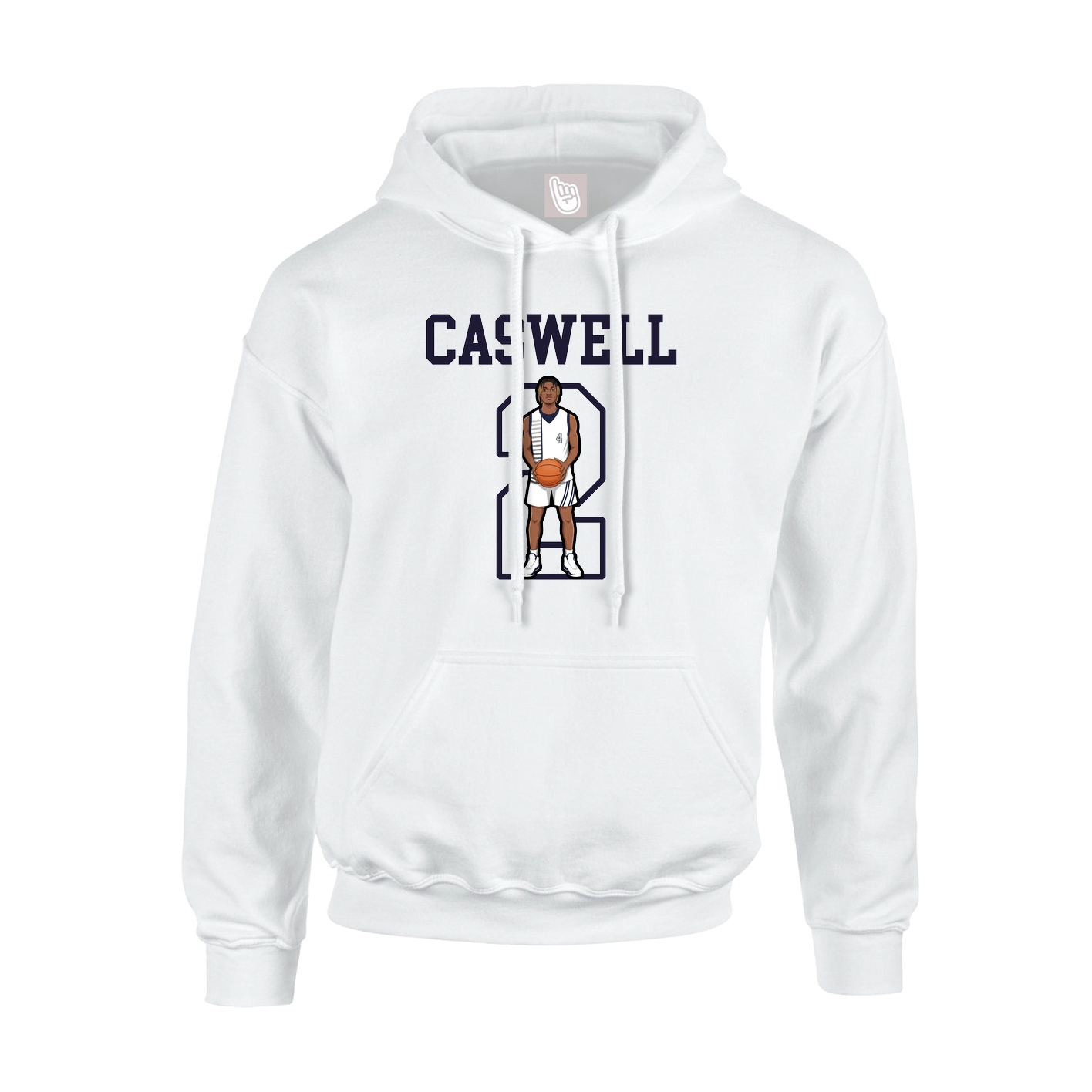 Youth Hoodie — Shirsey in White