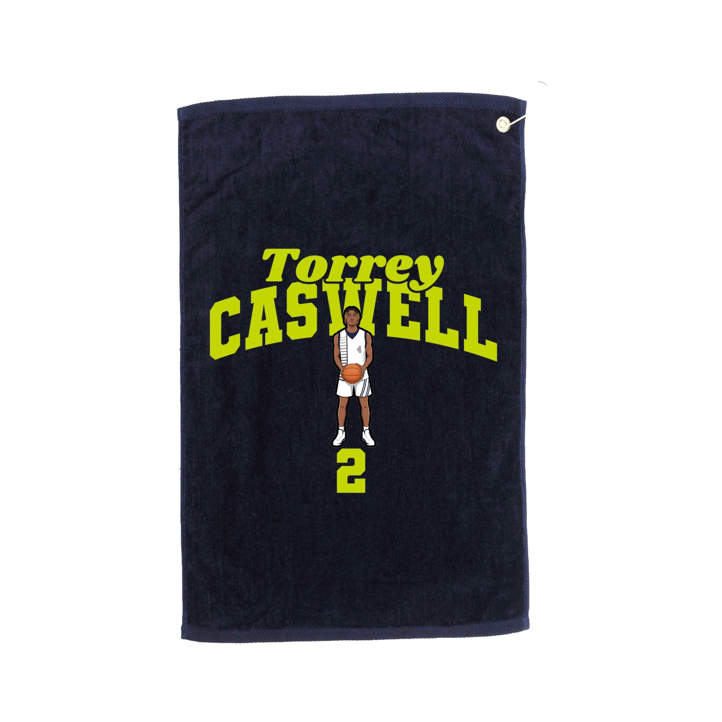 Golf Towel — Signature Arch in Navy