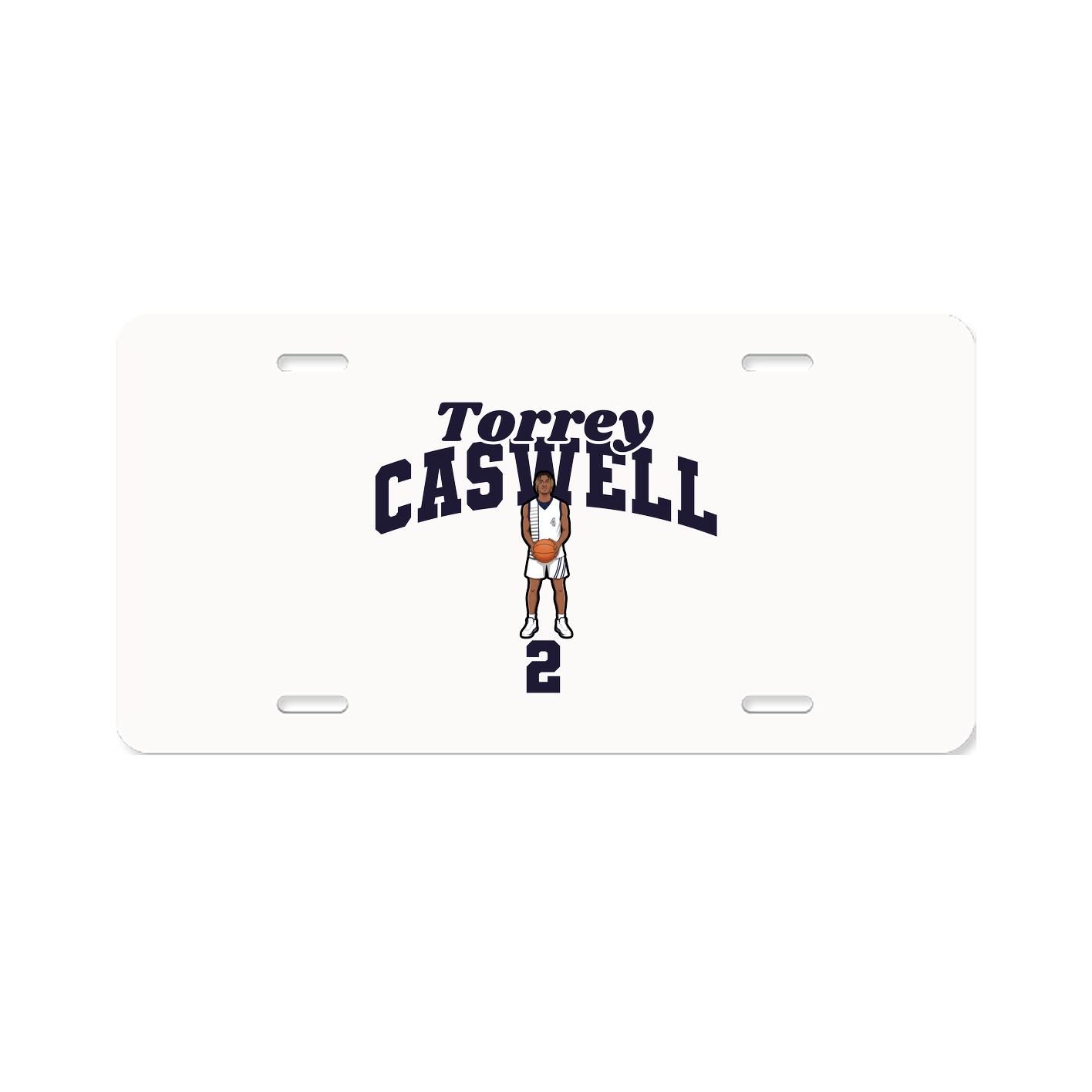 License Plate — Signature Arch in Classic
