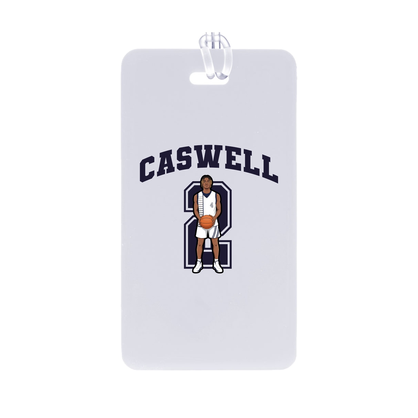 Bag Tag — Number in Classic