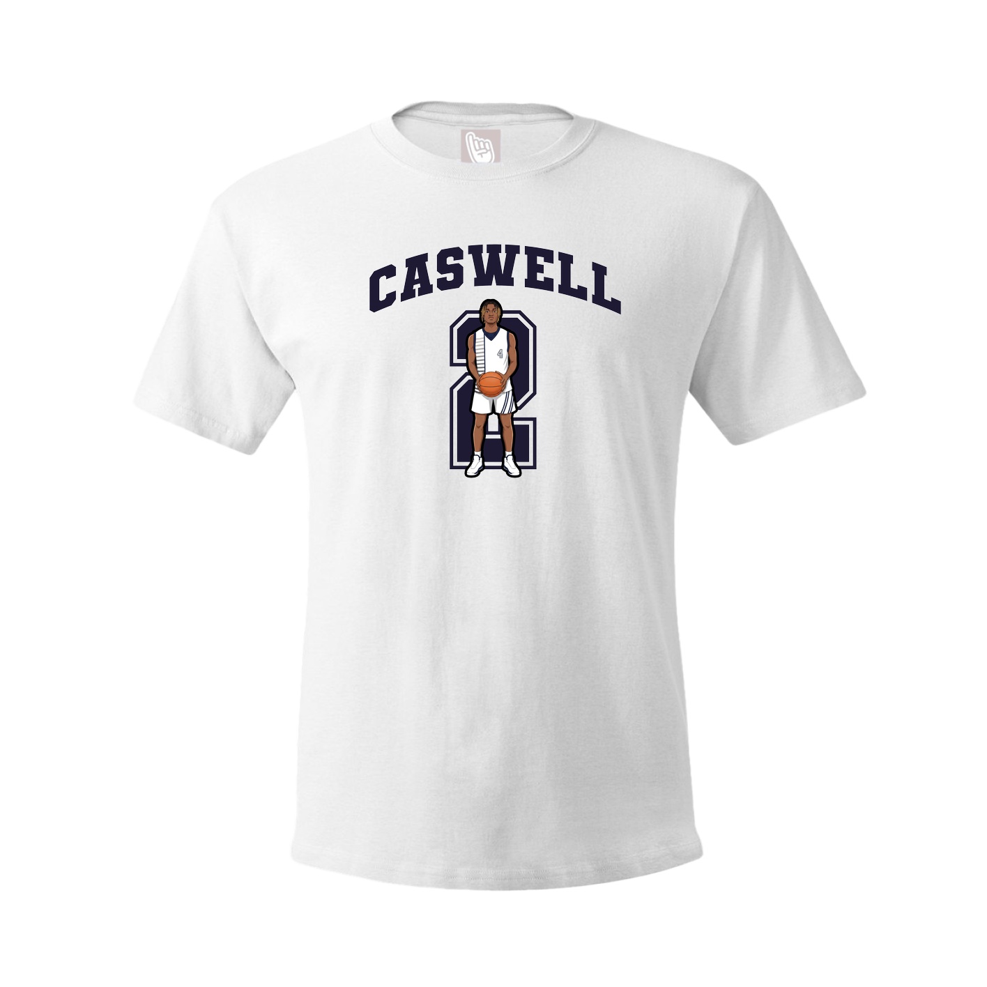 Tee — Number in White