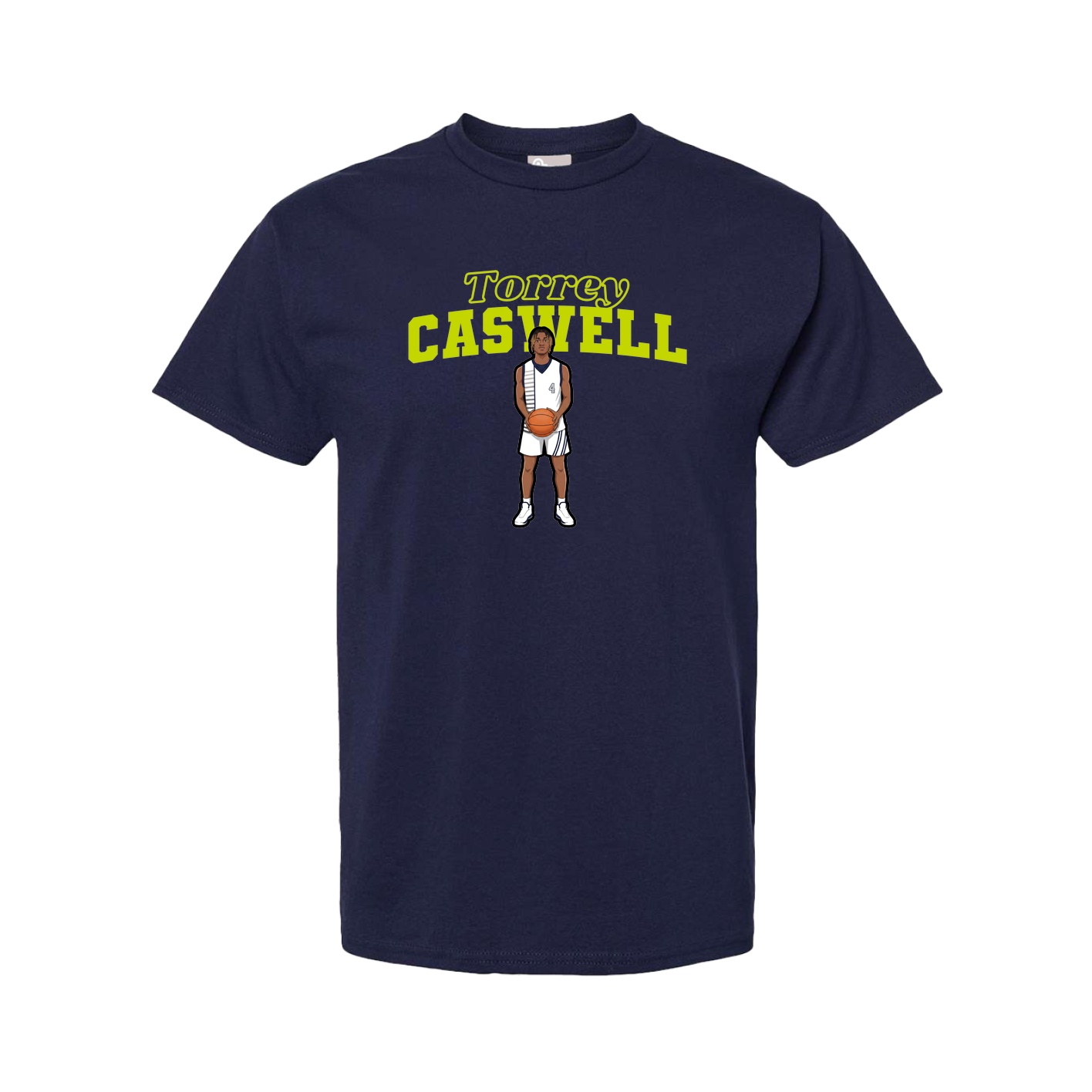 Tee — Name Arch in Navy