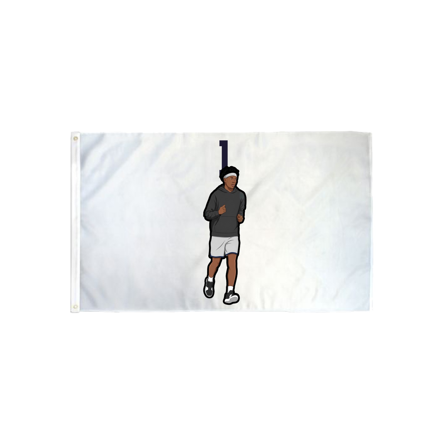 3x5 Flag — Number Top in Classic