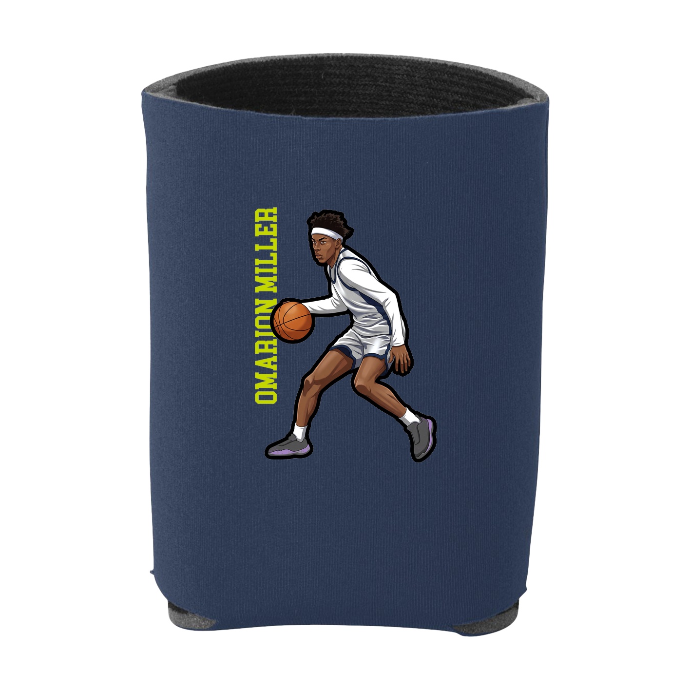 Can Holder — Name Vertical in Navy