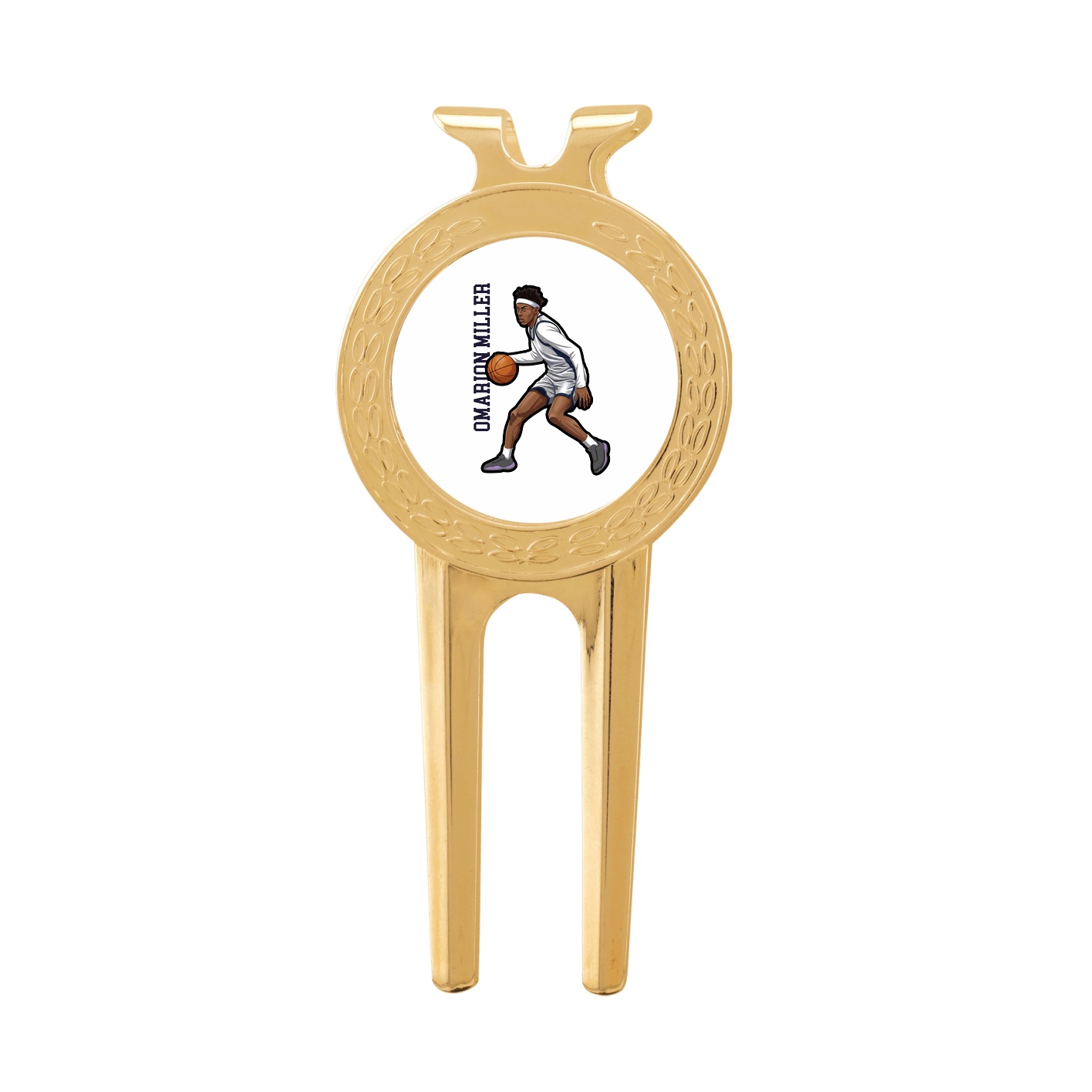 Divot Tool with Ball Marker — Name Vertical in Classic