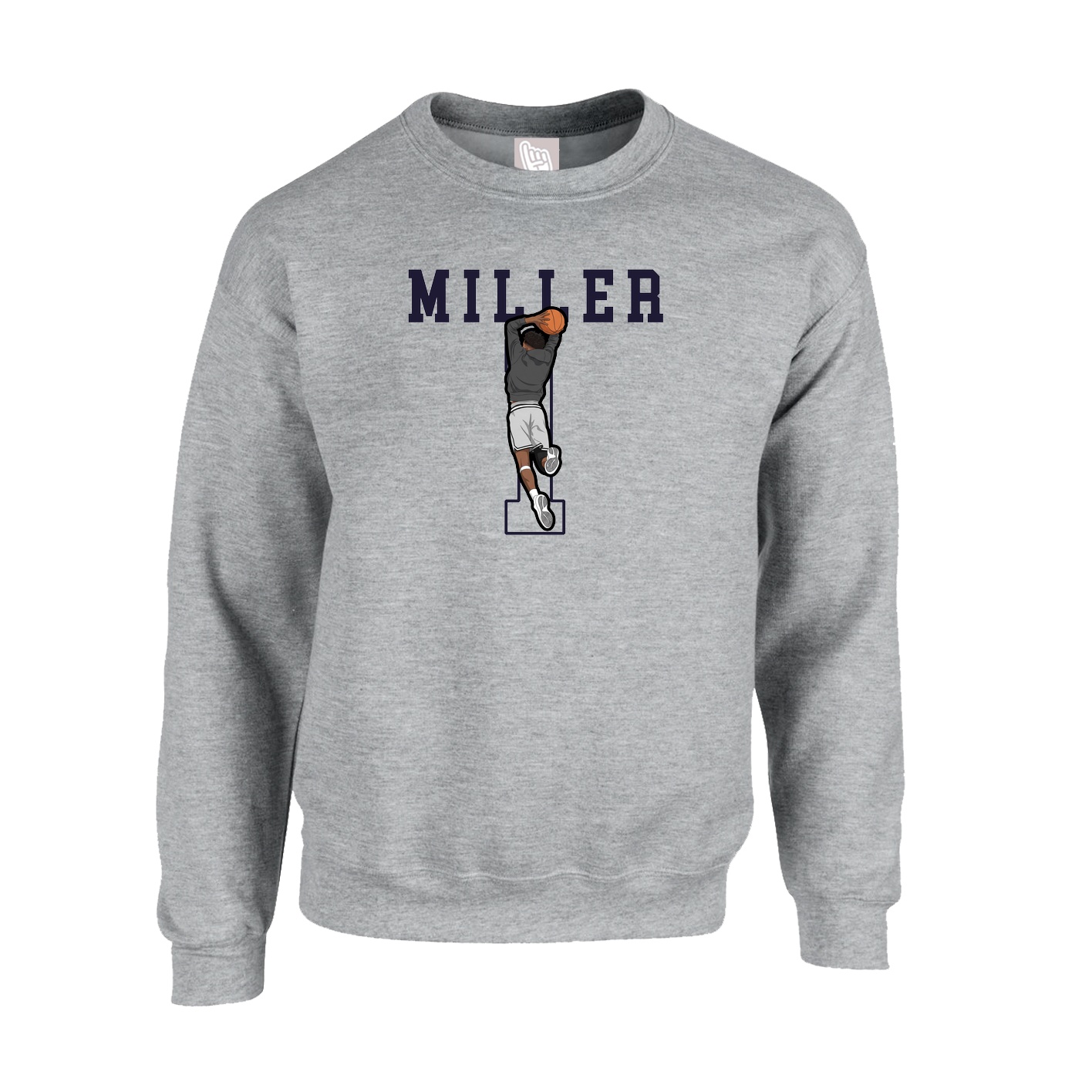 Fleece Crew — Shirsey in Grey