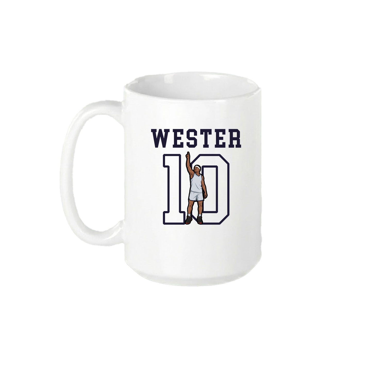 15oz Coffee Mug — Shirsey in White