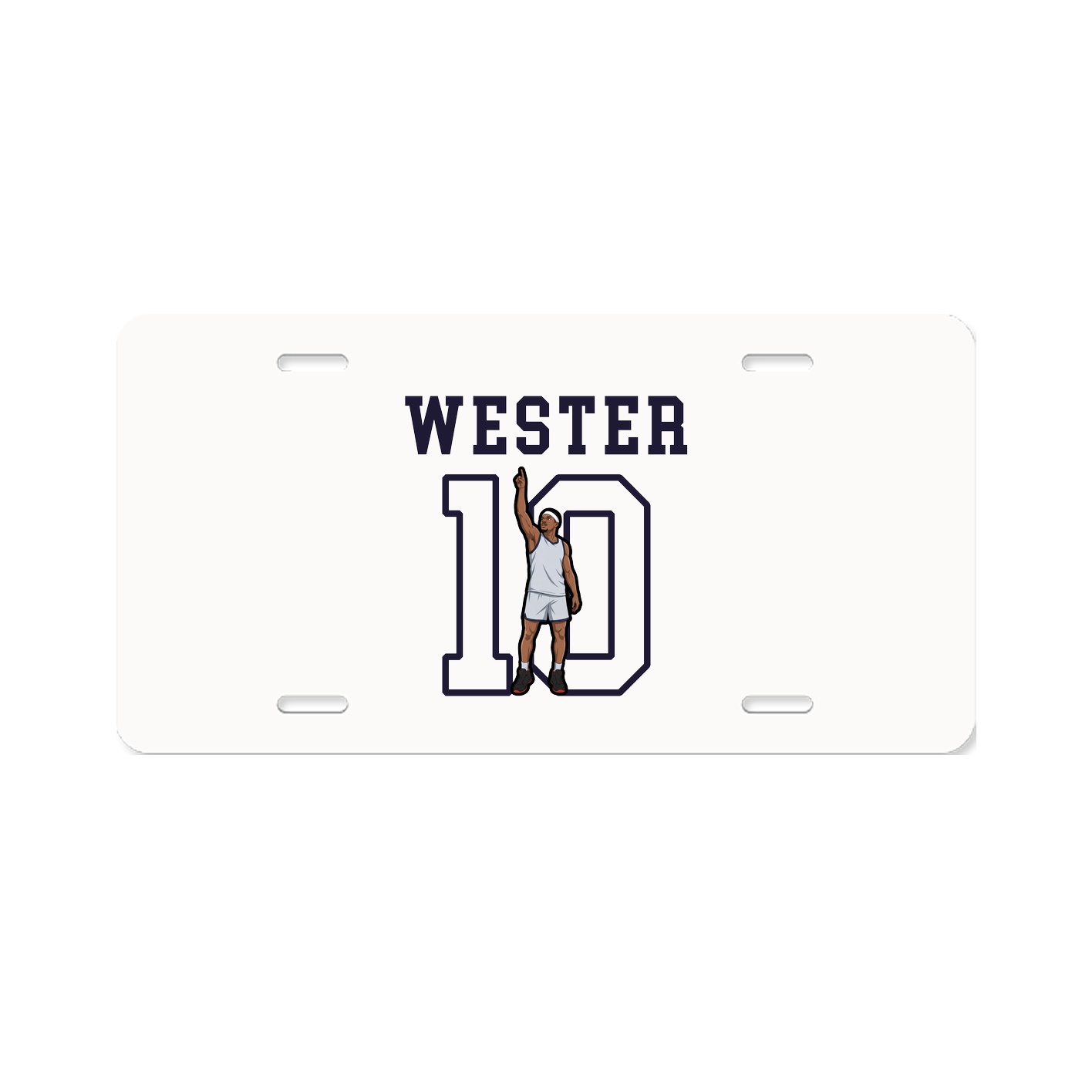 License Plate — Shirsey in Classic