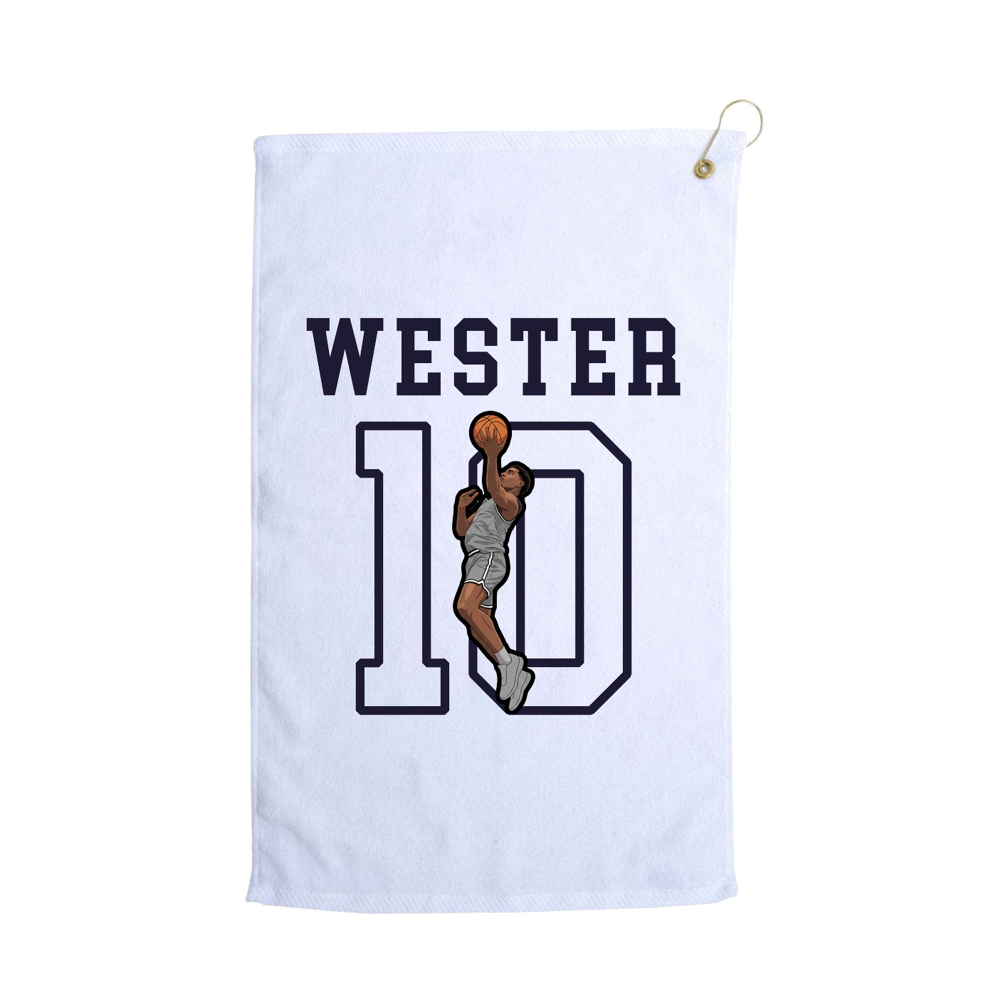 Golf Towel — Shirsey in White