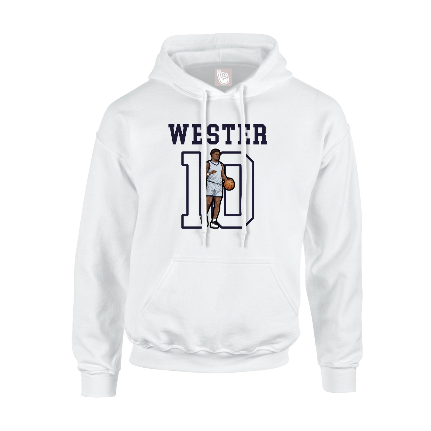 Youth Hoodie — Shirsey in White