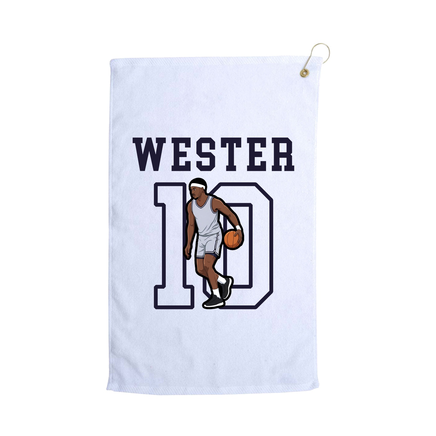 Golf Towel — Shirsey in White