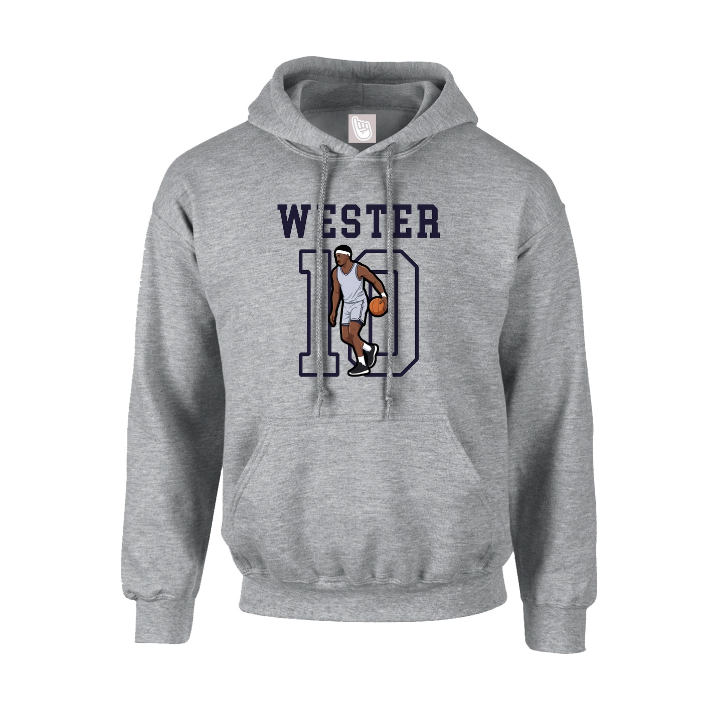 Hoodie — Shirsey in Grey