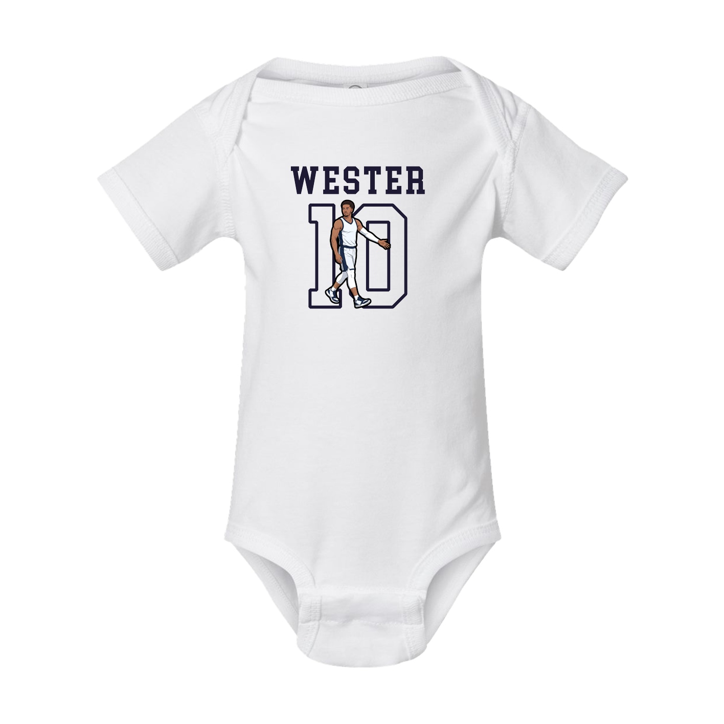 Baby Onesie — Shirsey in White