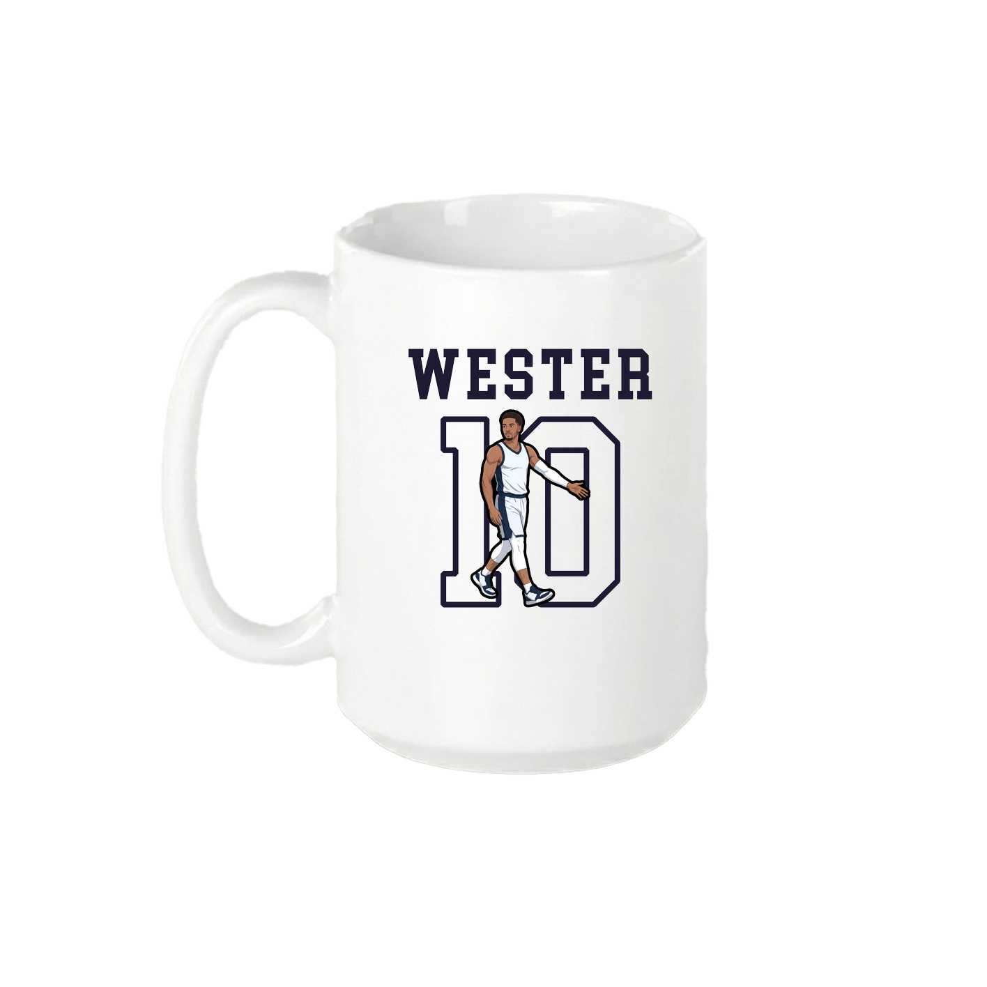 15oz Coffee Mug — Shirsey in White