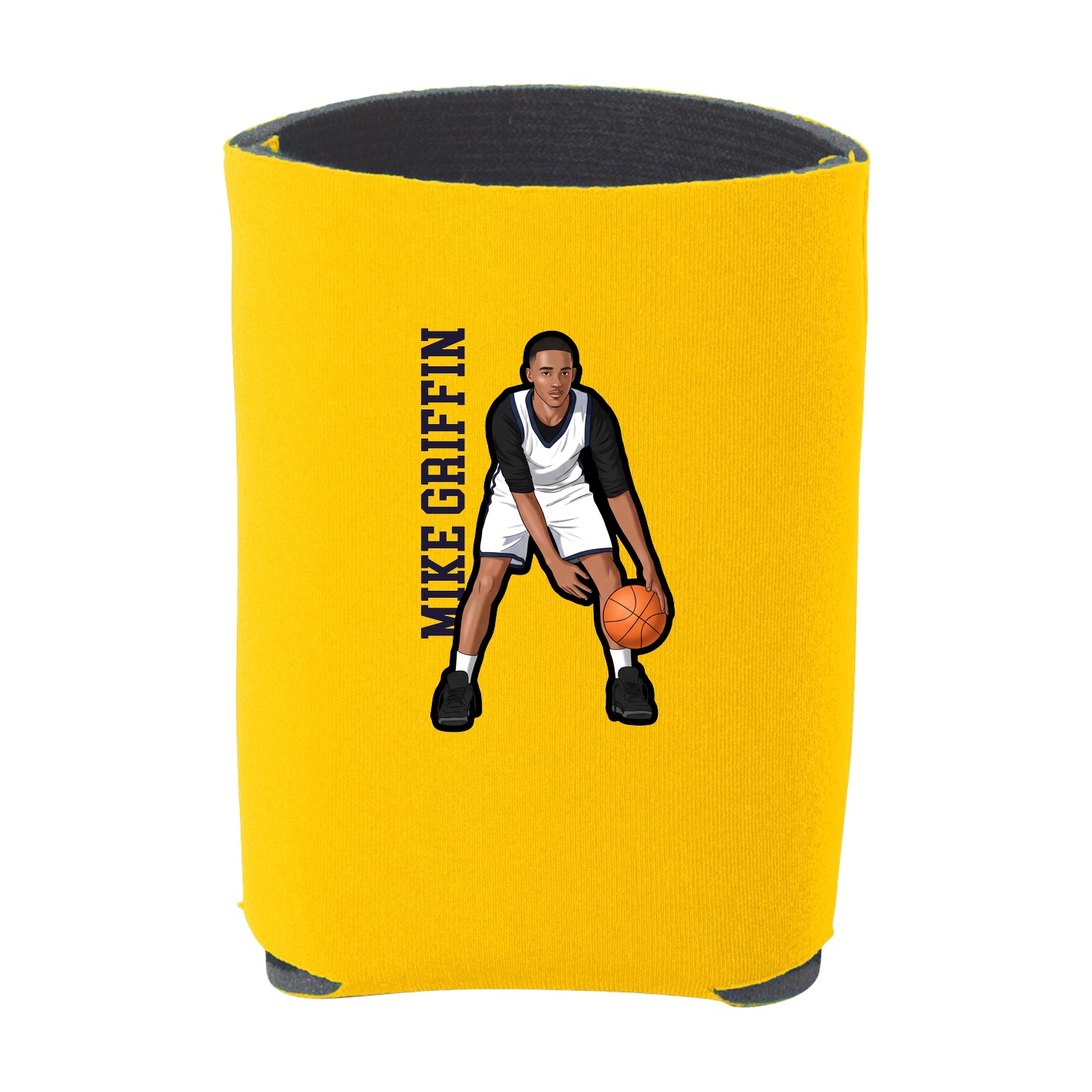 Can Holder — Name Vertical in Yellow
