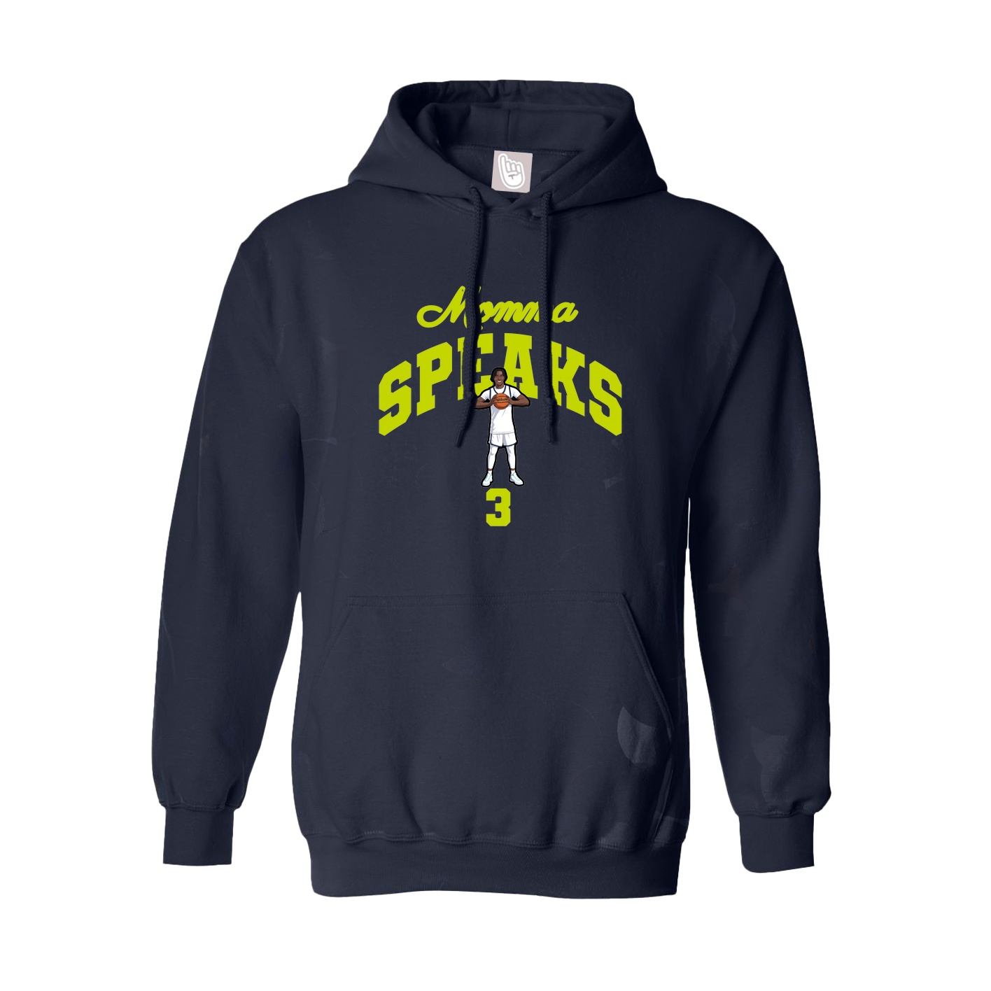 Youth Hoodie — Mothers Day Arch in Navy