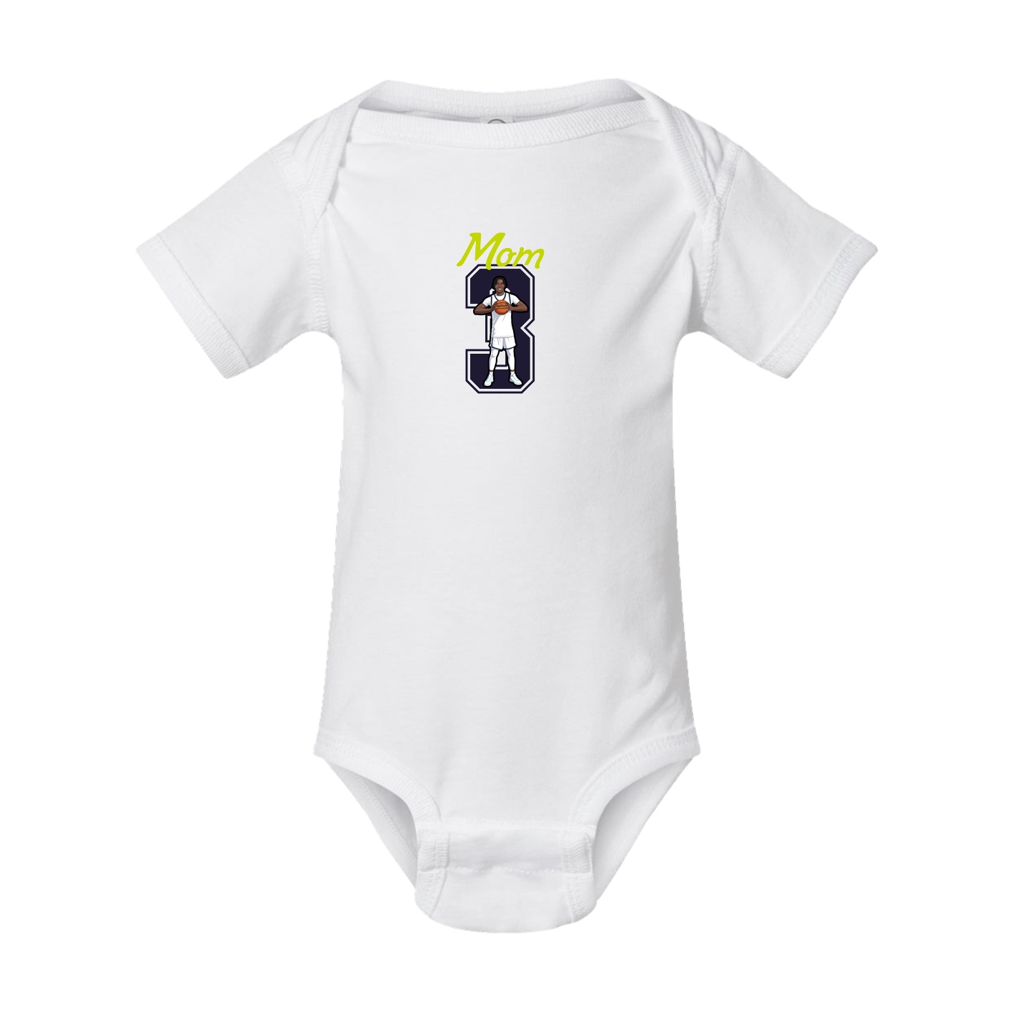 Baby Onesie — Mothers Day Shirsey in White