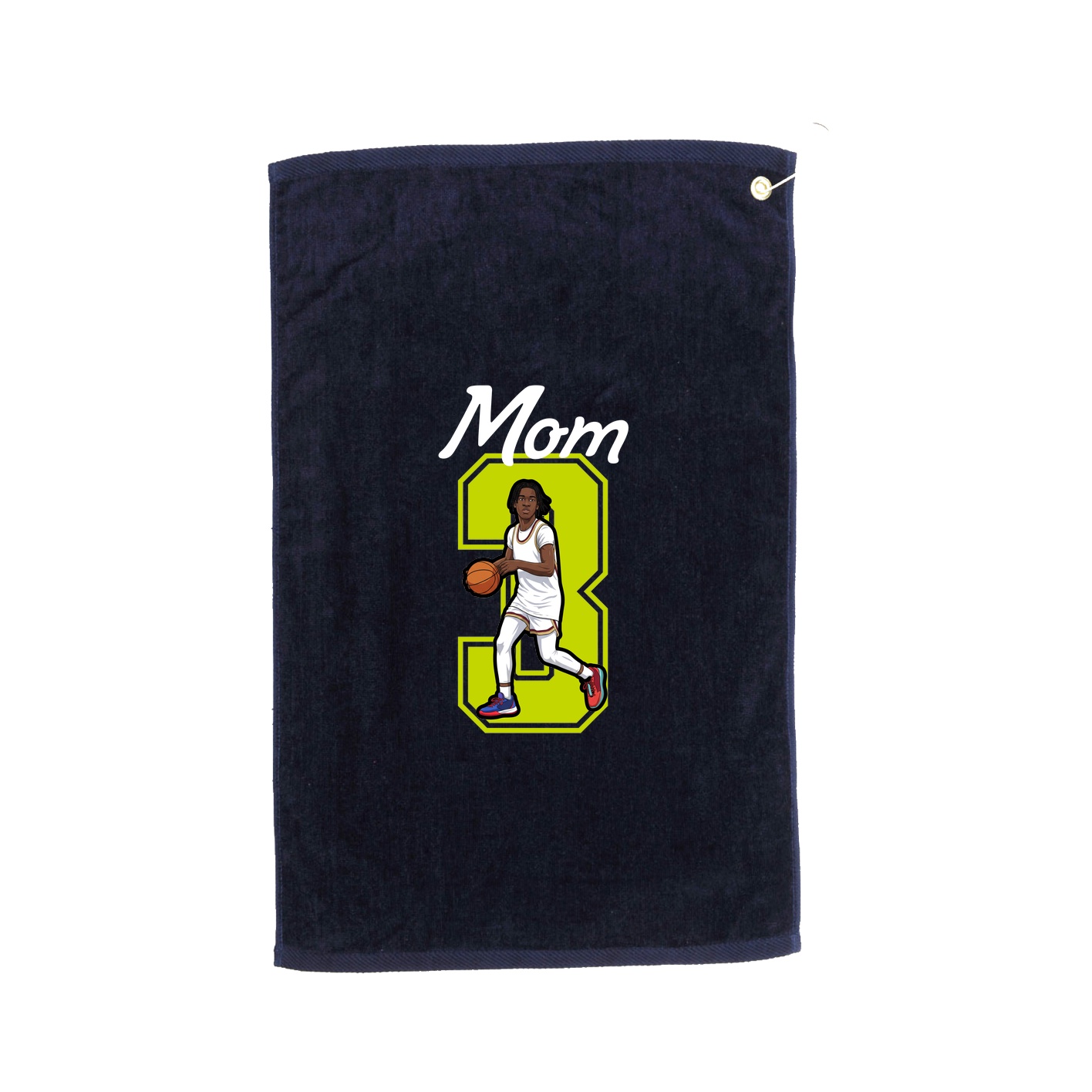 Golf Towel — Mothers Day Shirsey in Navy