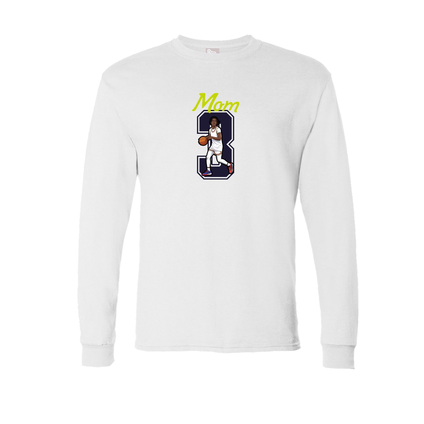 Long Sleeve Tee — Mothers Day Shirsey in White
