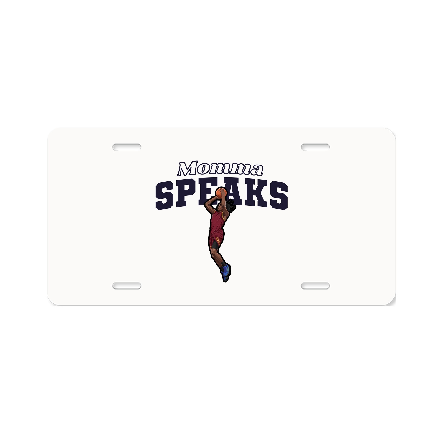 License Plate — Mothers Day Block in Classic