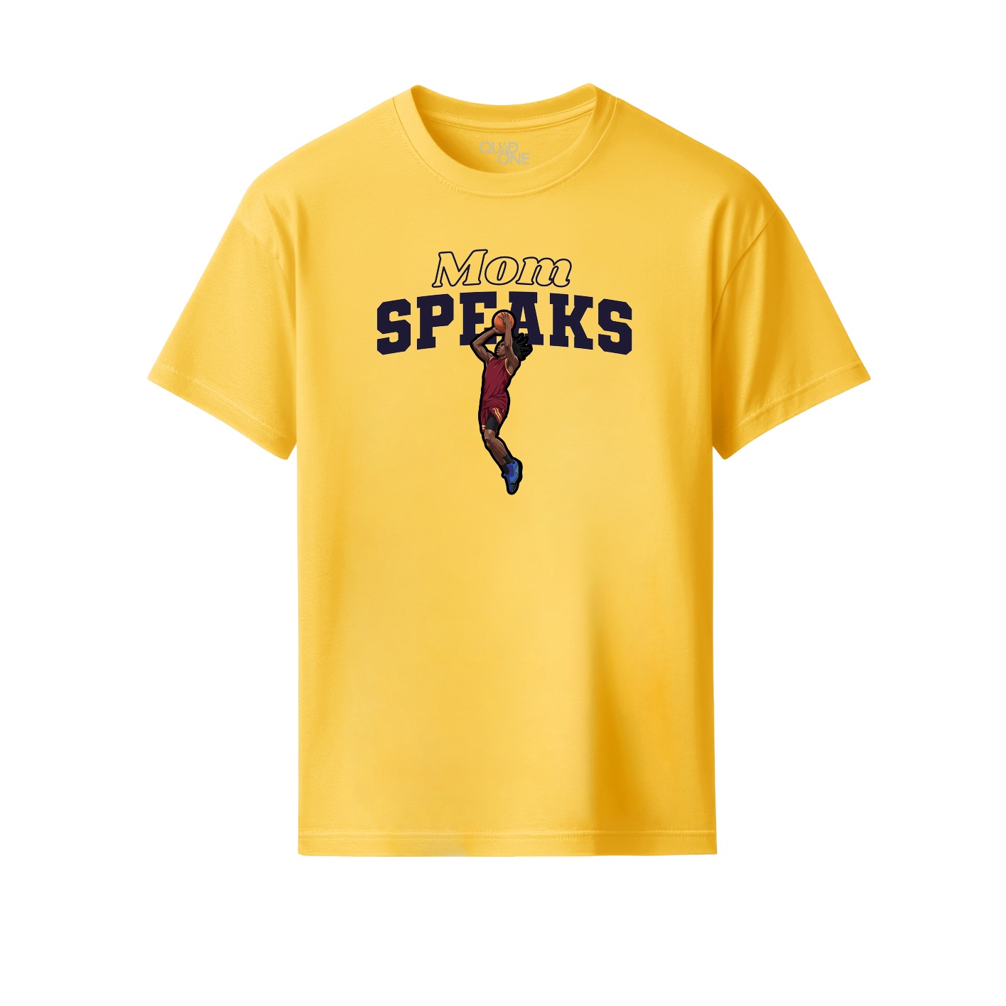 Youth Tee — Mothers Day Block in Yellow