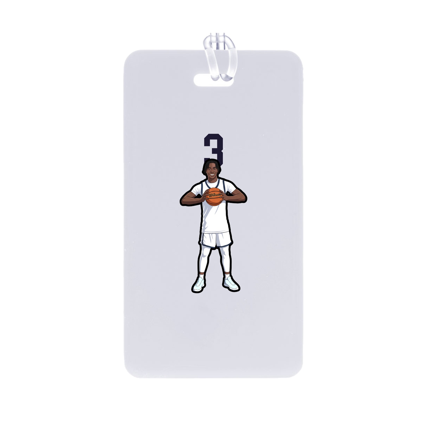 Bag Tag — Number Top in Classic