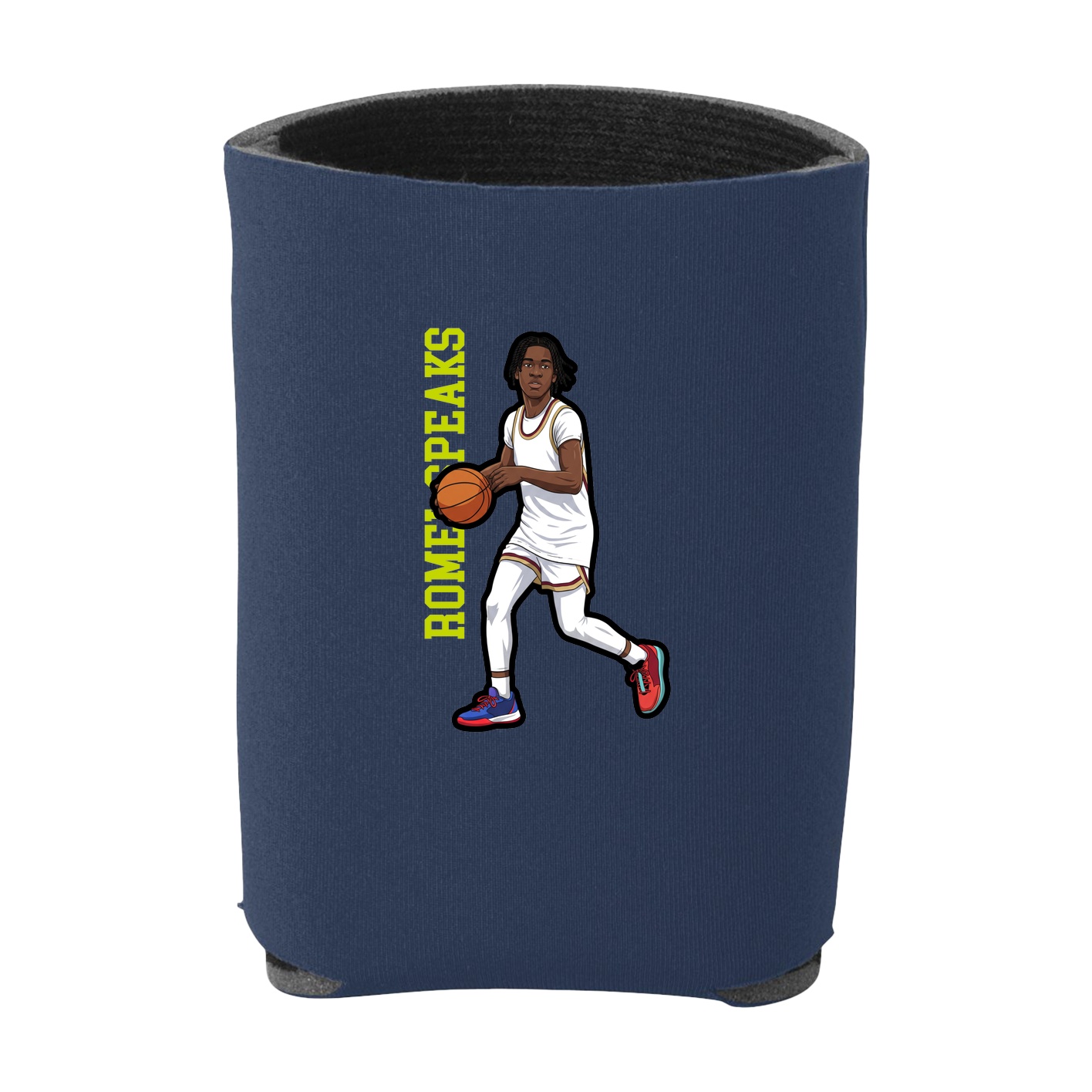 Can Holder — Name Vertical in Navy