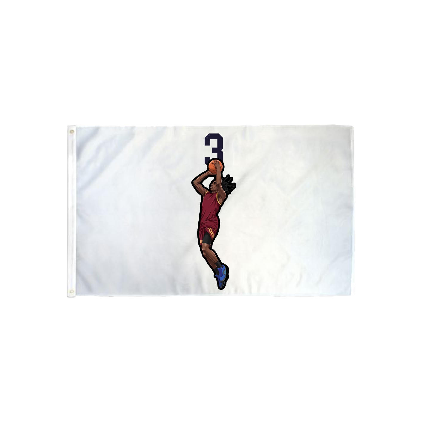 3x5 Flag — Number Top in Classic