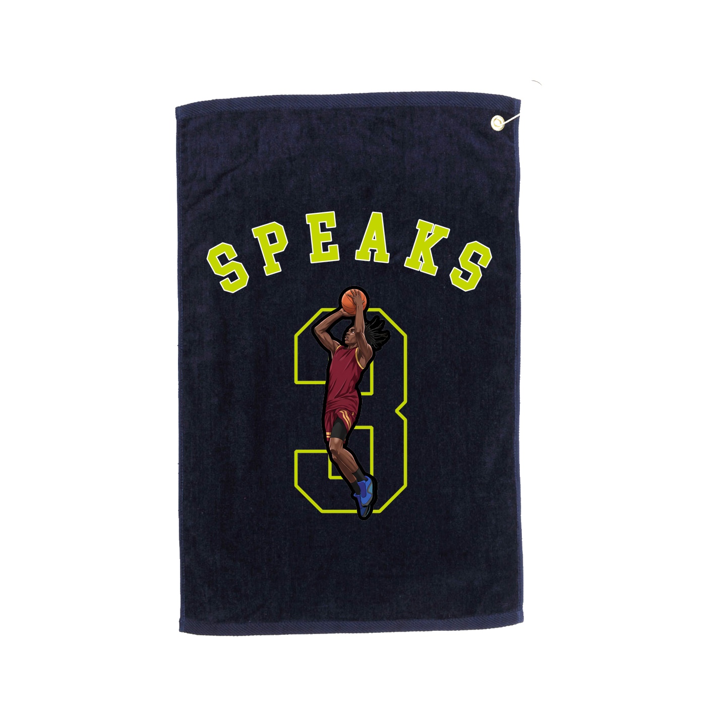 Golf Towel — Shirsey Arch in Navy