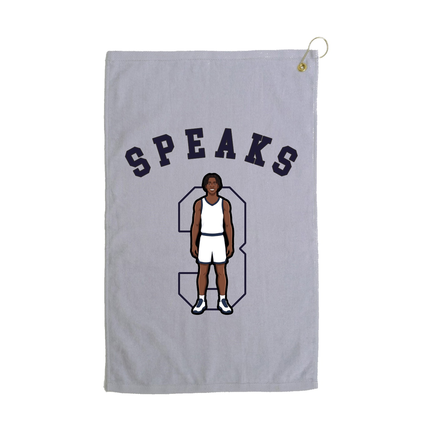 Golf Towel — Shirsey Arch in Grey