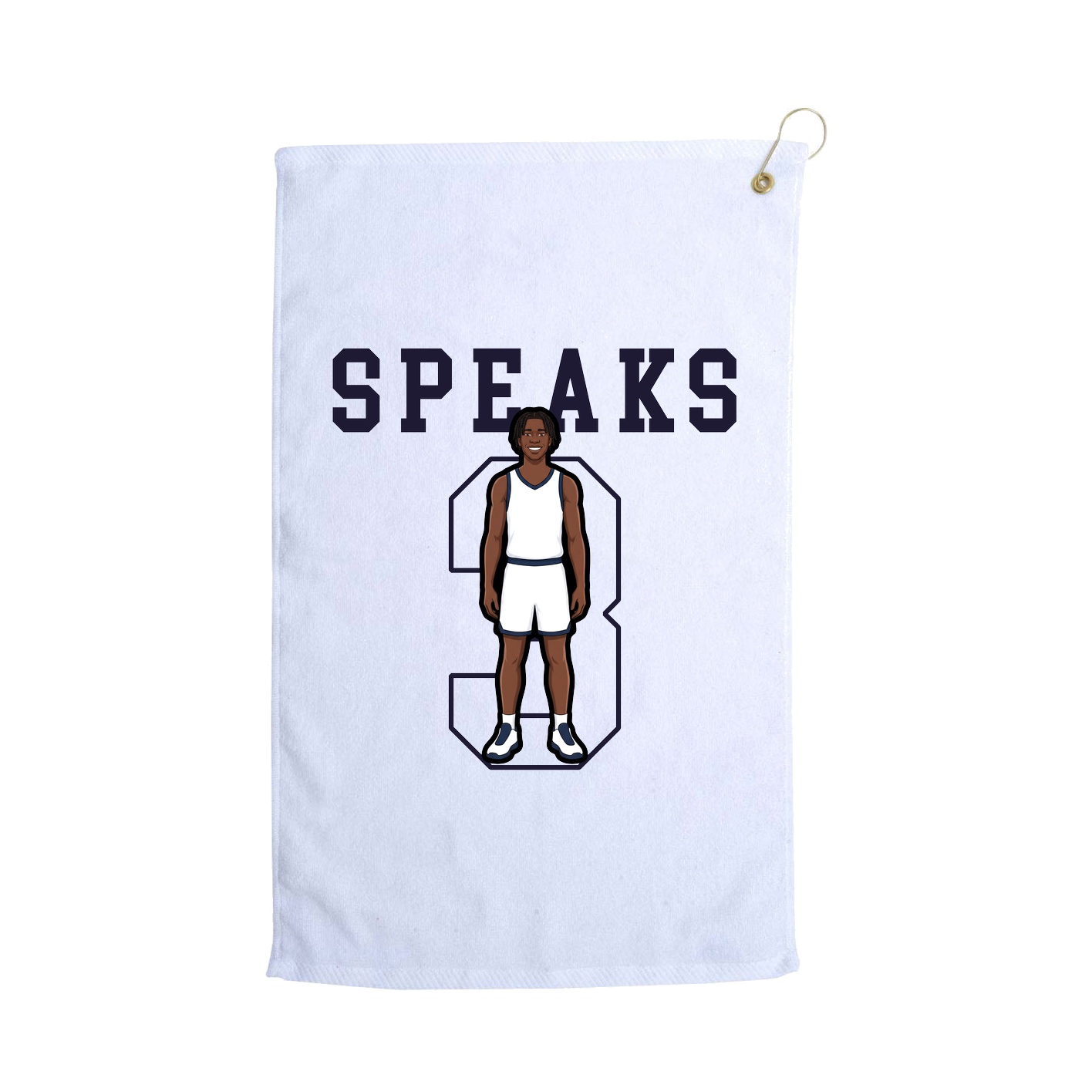 Golf Towel — Shirsey in White