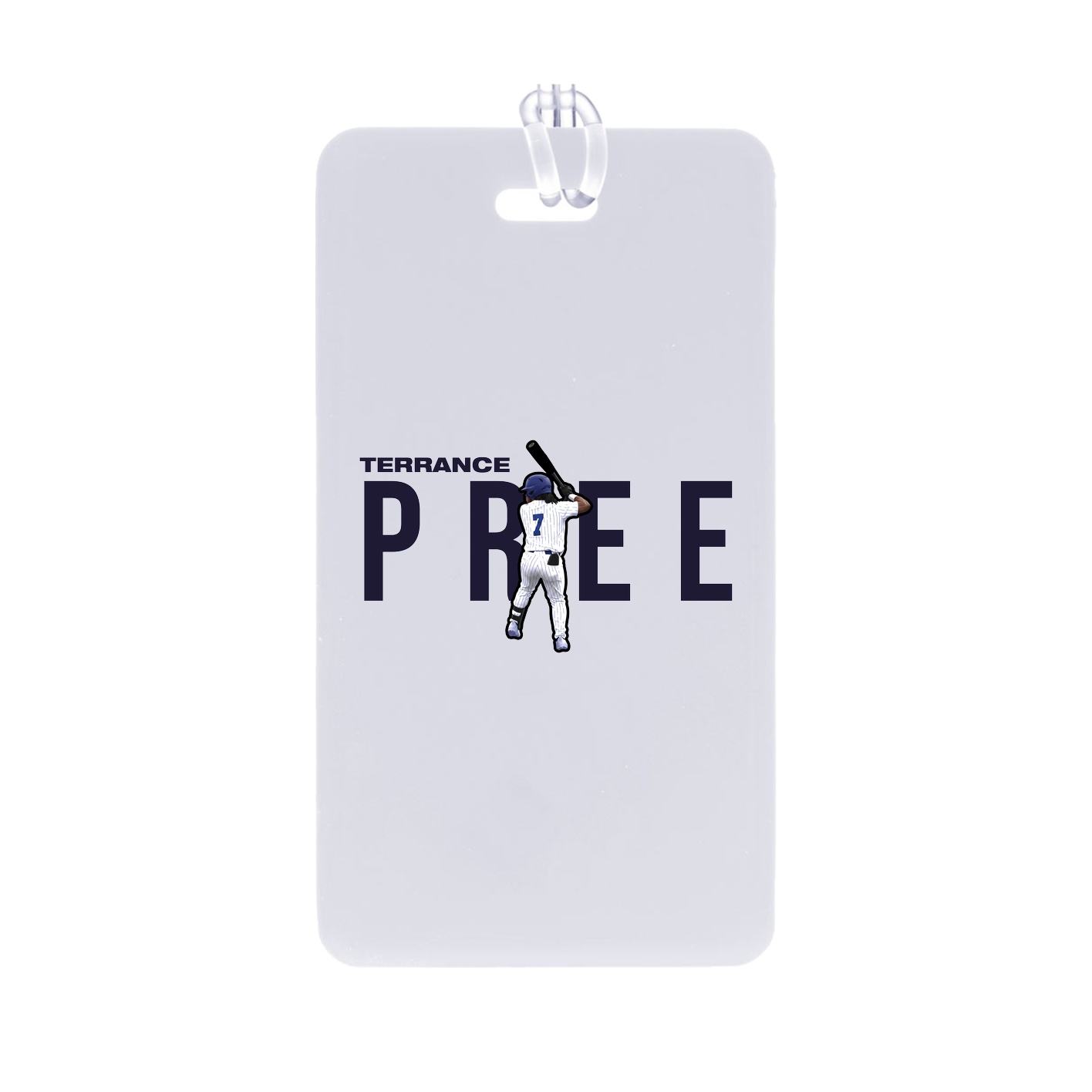 Bag Tag — Player Name in Classic