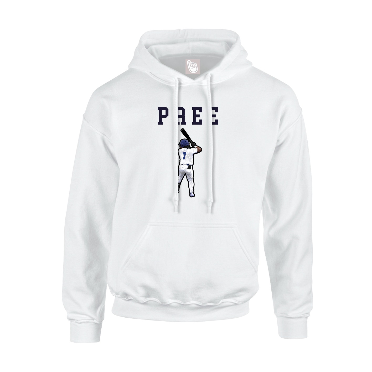 Youth Hoodie — Shirsey in White
