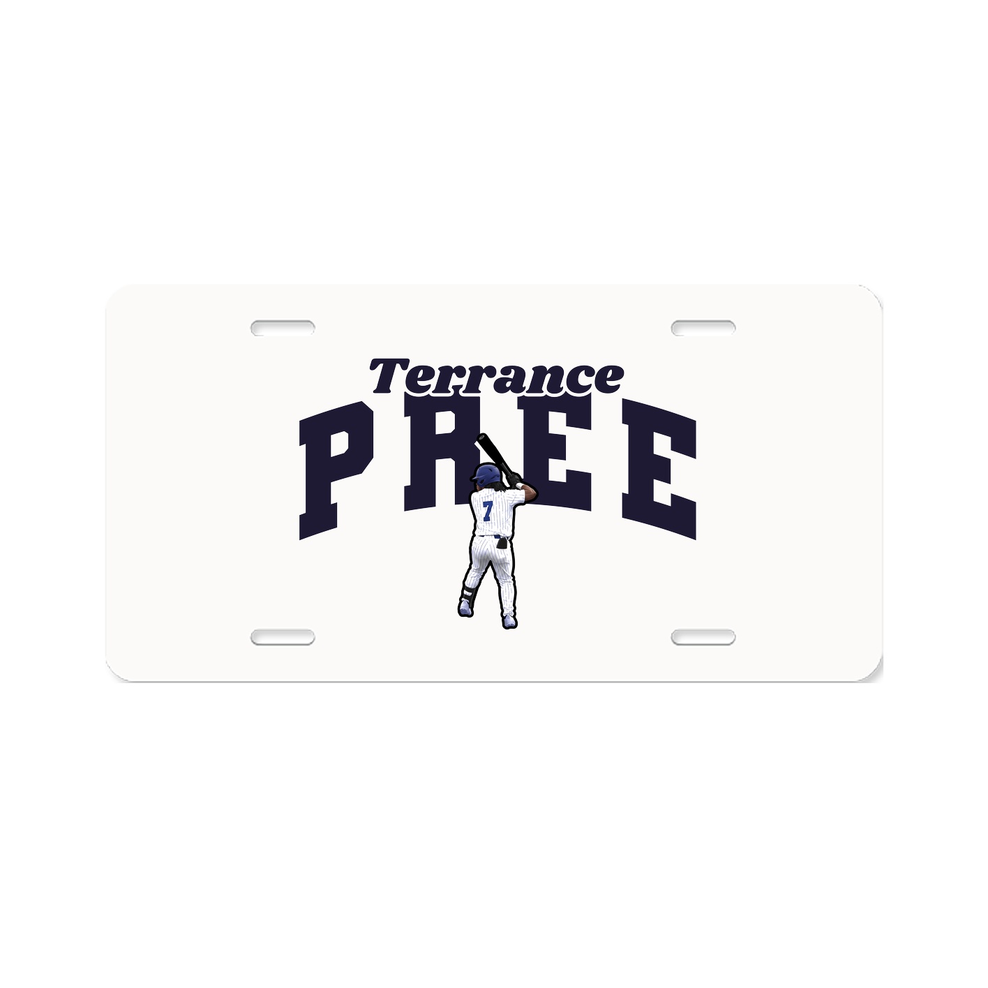 License Plate — Signature Arch in Classic